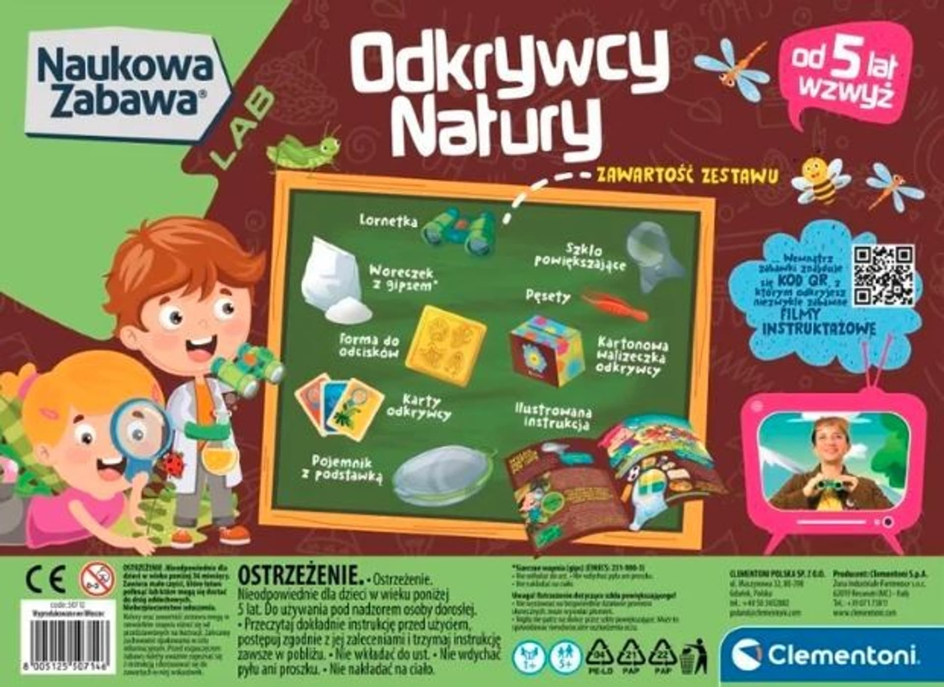 

Zestaw naukowy Odkrywcy Natury