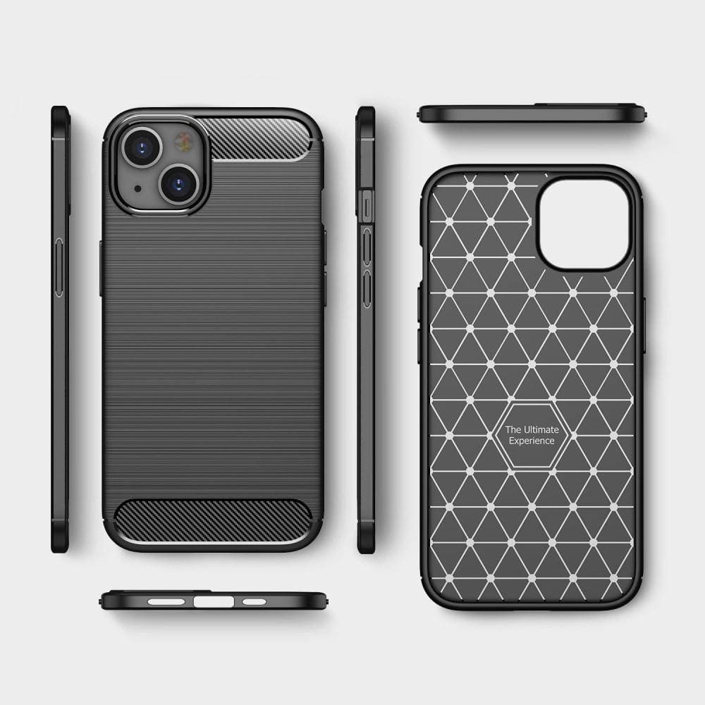 

Etui IPHONE 14 Nexeri Carbon Pancerne czarne