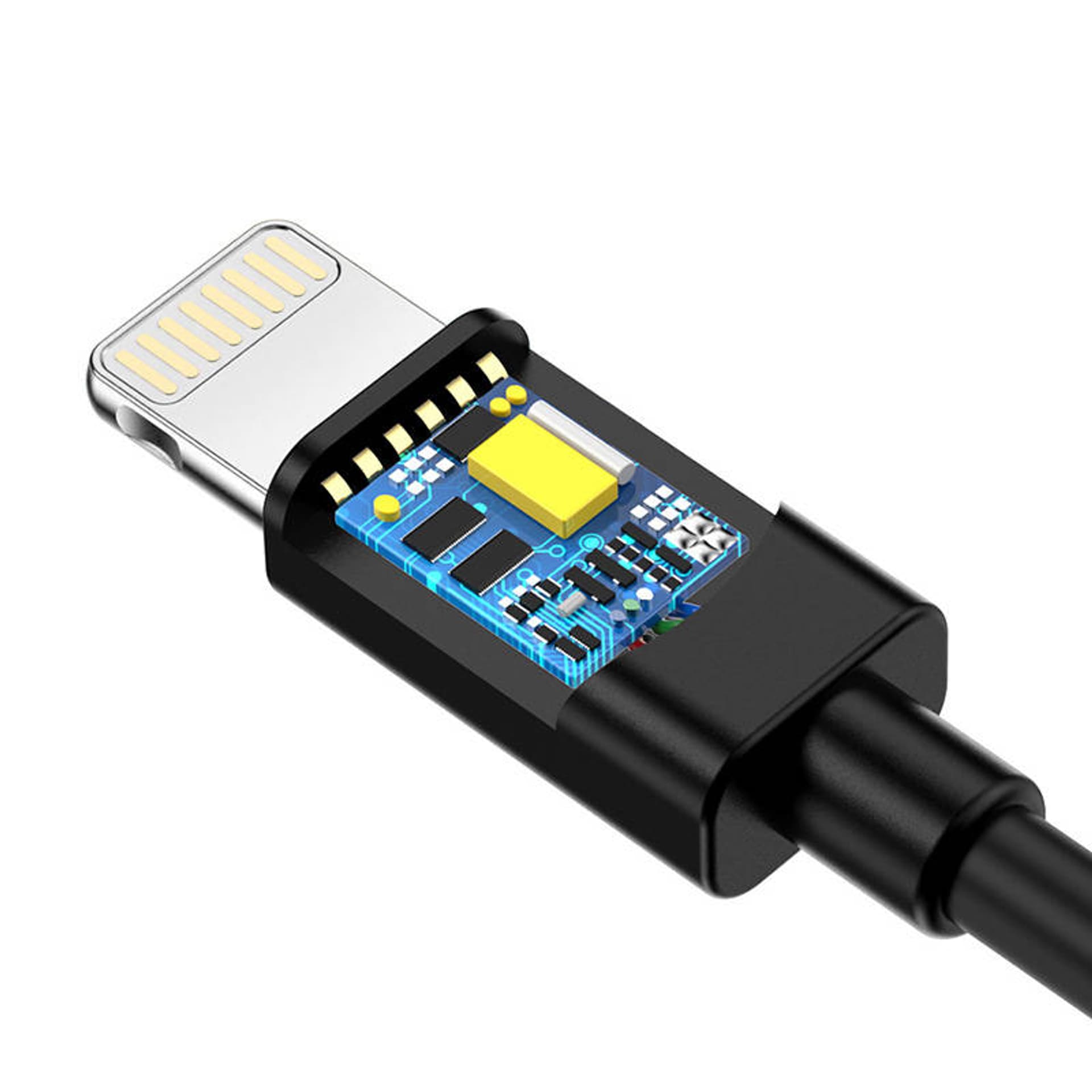 

Kabel USB do Lightning Choetech IP0026, MFi, 1.2m (czarny)