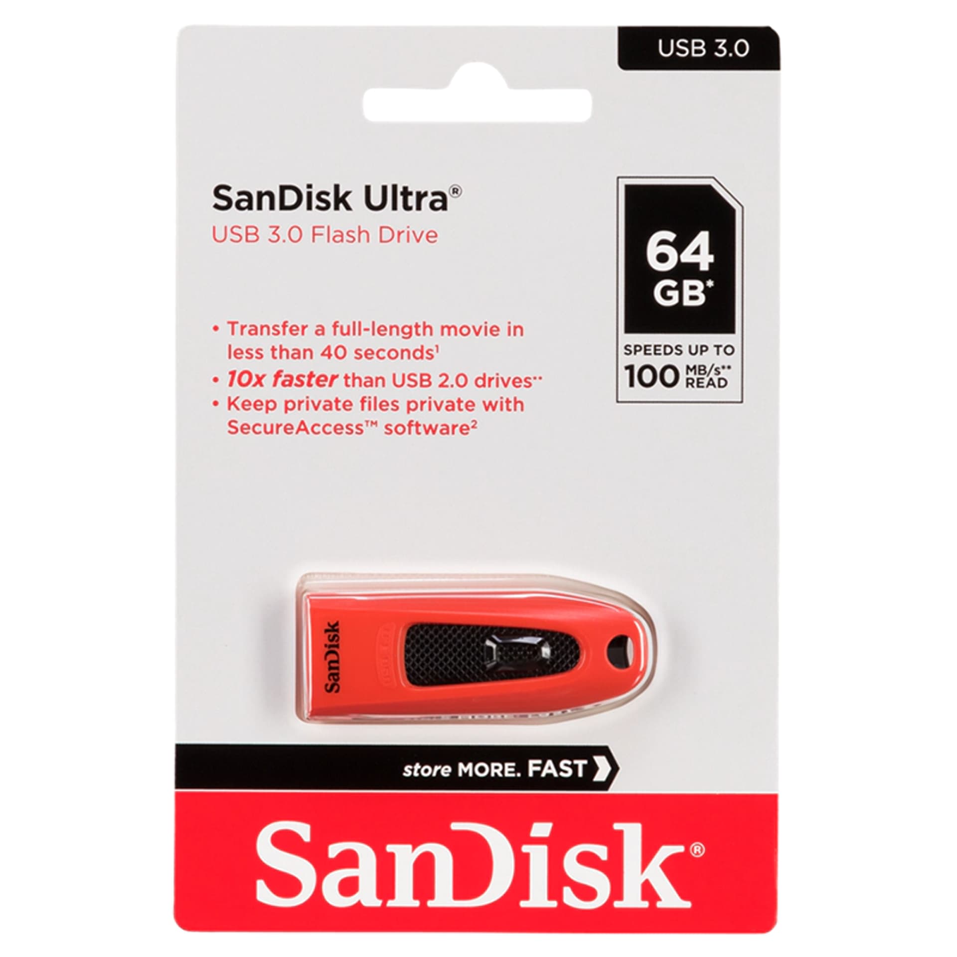 

SanDisk Ultra - Pendrive 64GB USB 3.0
