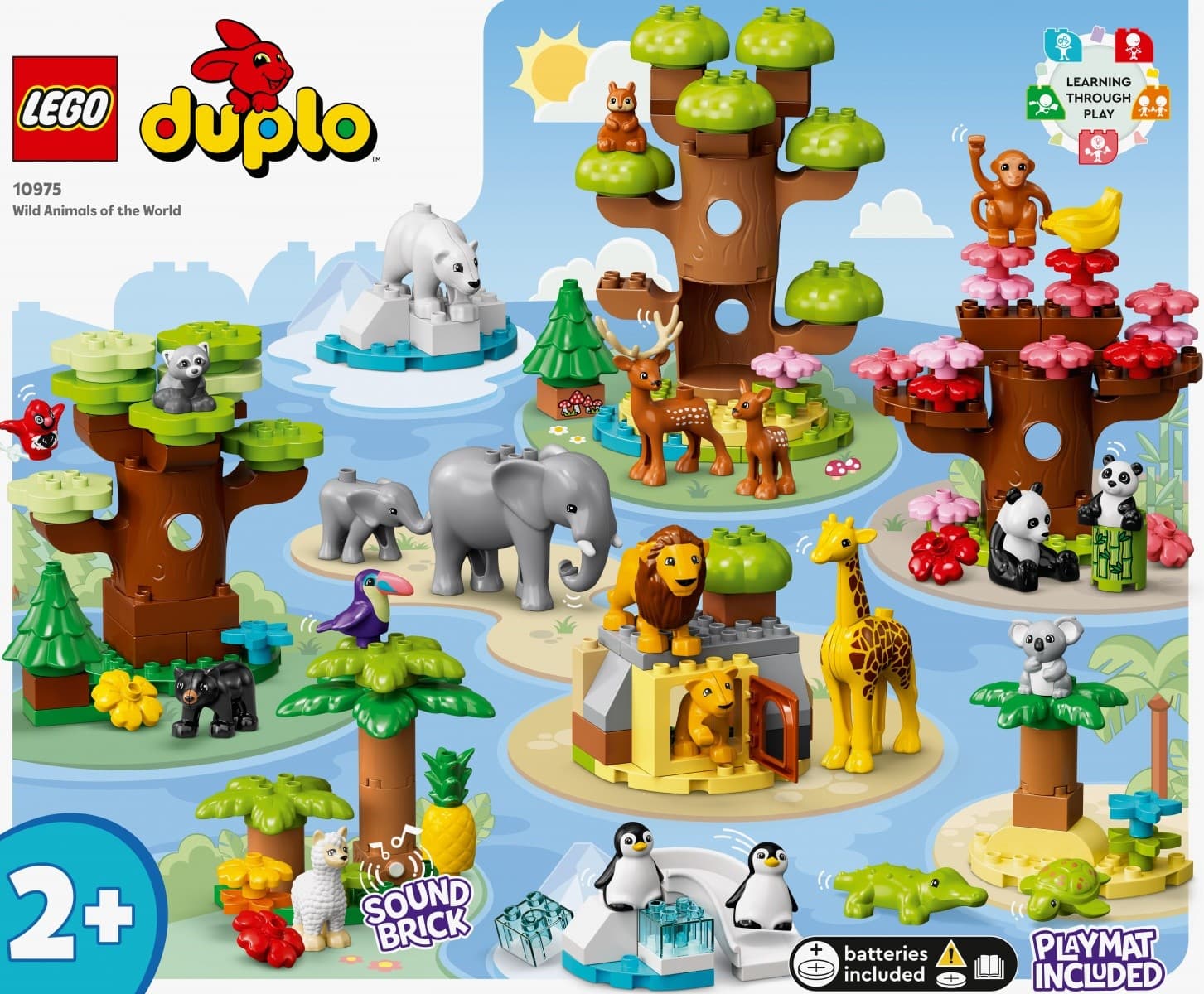 

Klocki DUPLO 10975 Dzikie zwierzęta świata