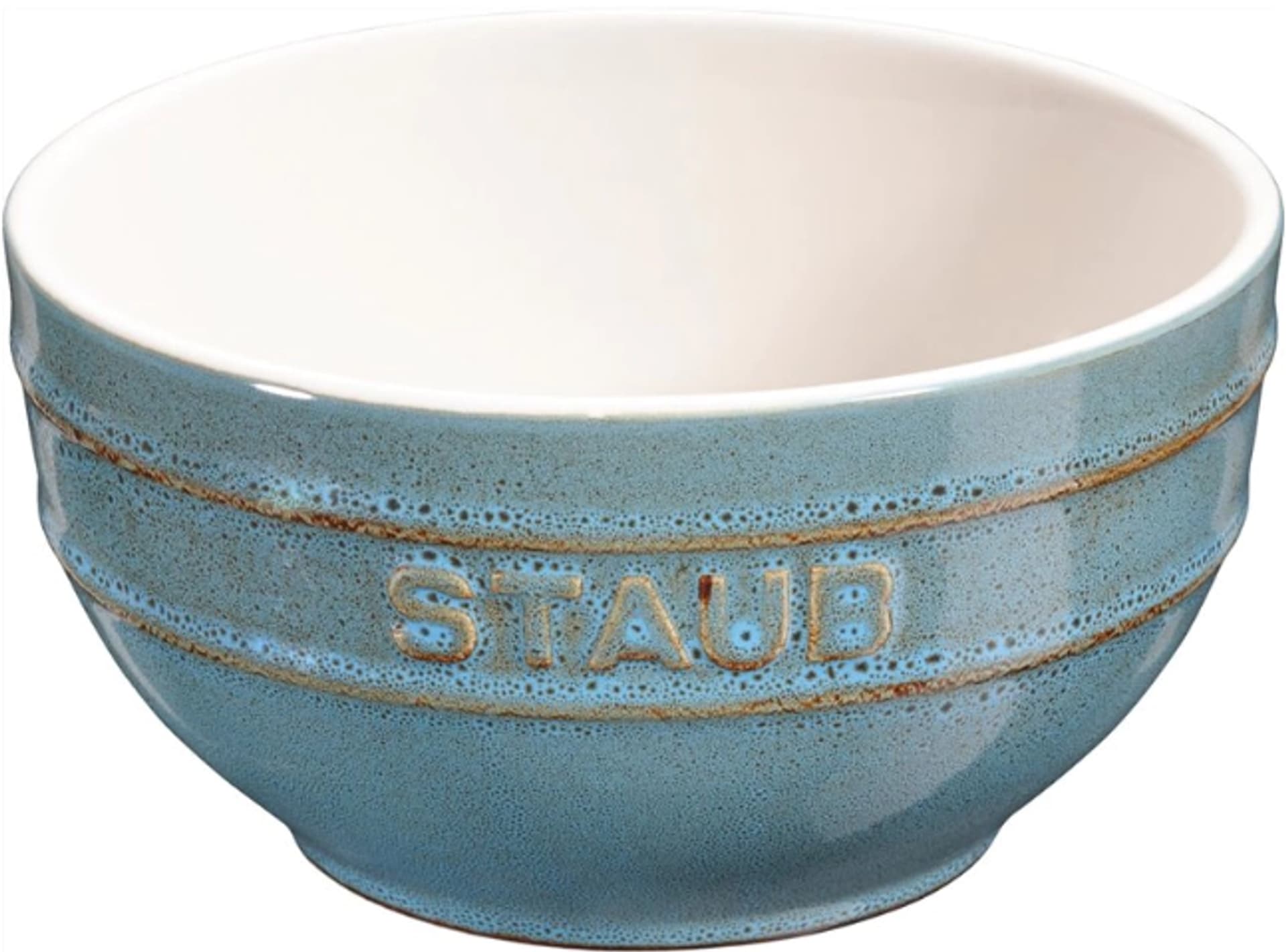 

Zestaw 4 misek okrągłych STAUB 40508-151-0 - antyczny turkusowy 12 cm