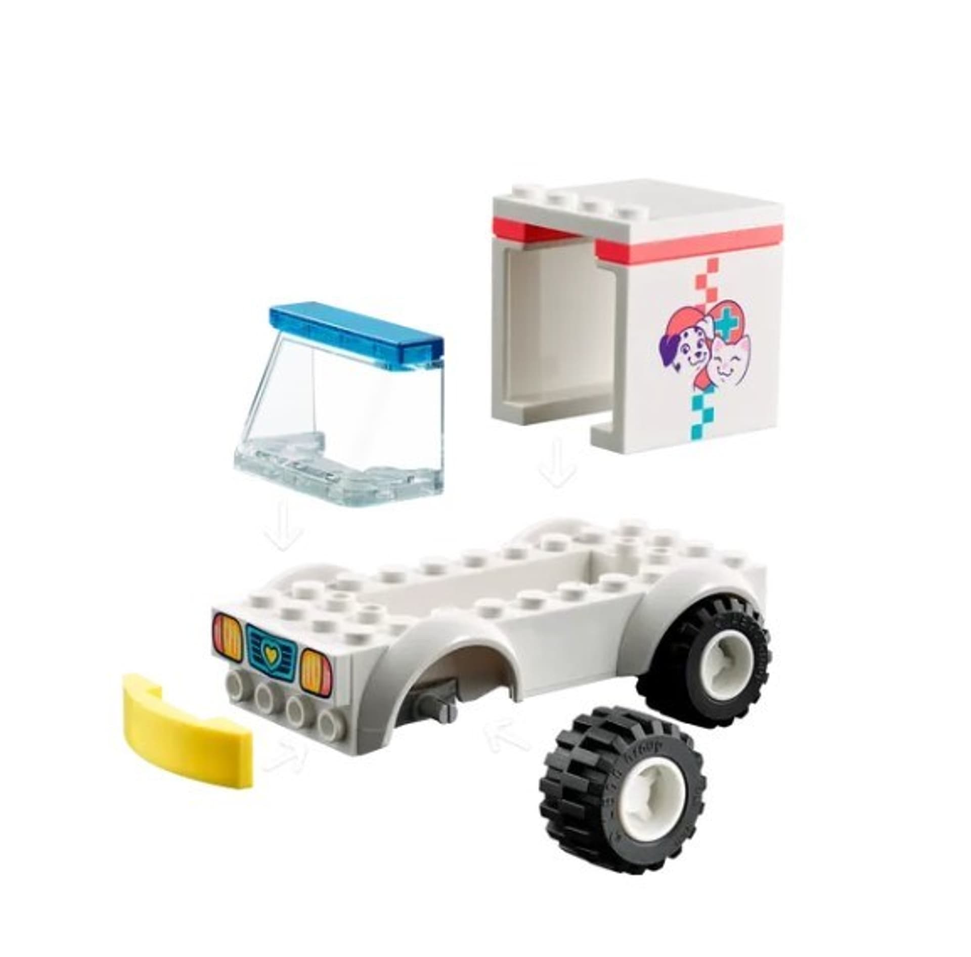 

LEGO Friends 41694 Karetka kliniki dla zwierzątek