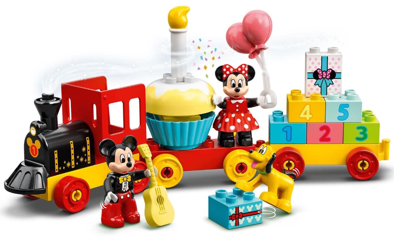 

LEGO DUPLO 10941 Urodzinowy pociąg myszek Miki i Minnie