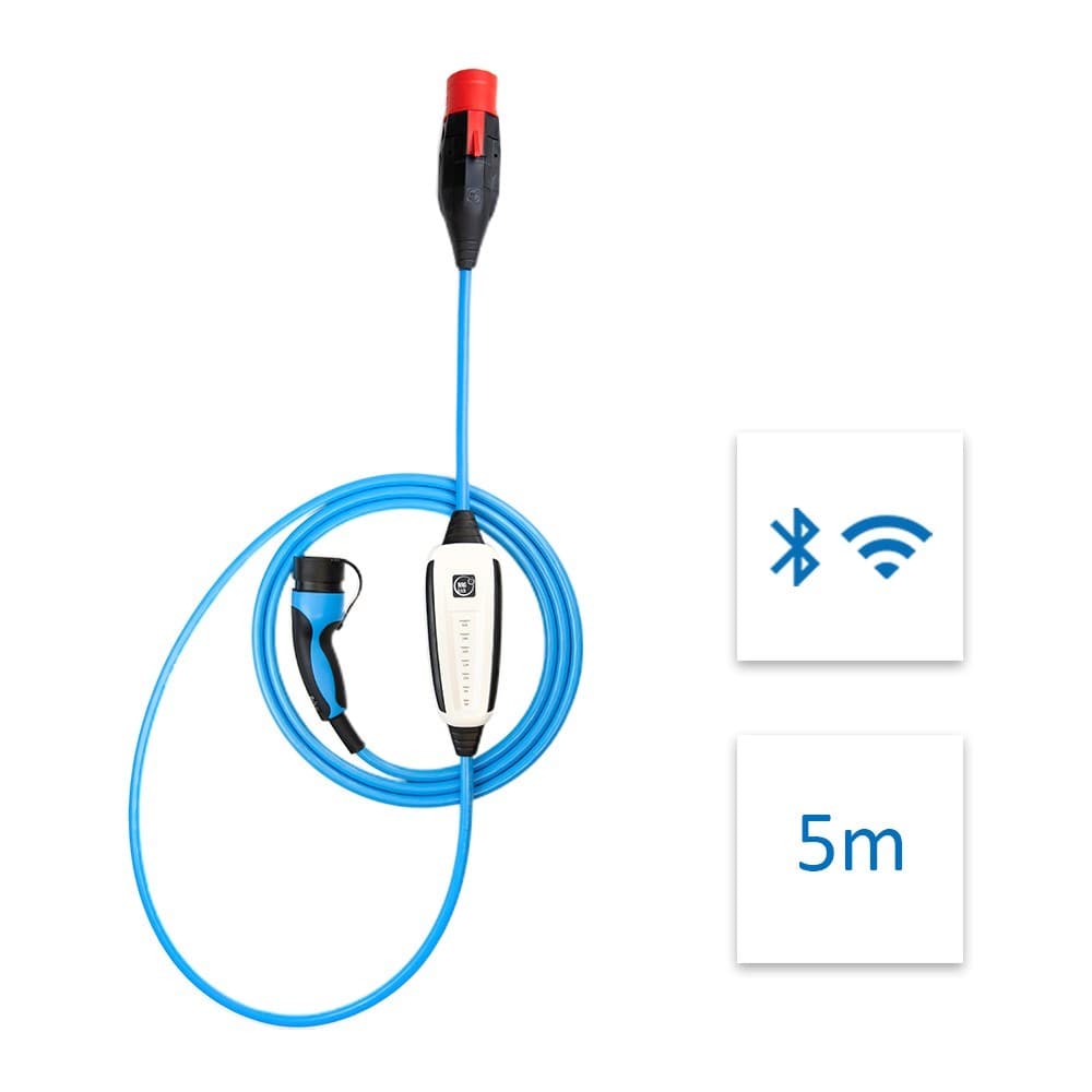 

NRGkick 32A Standard WiFi&Bluetooth 5m Ładowarka mobilna do samochodu elektrycznego