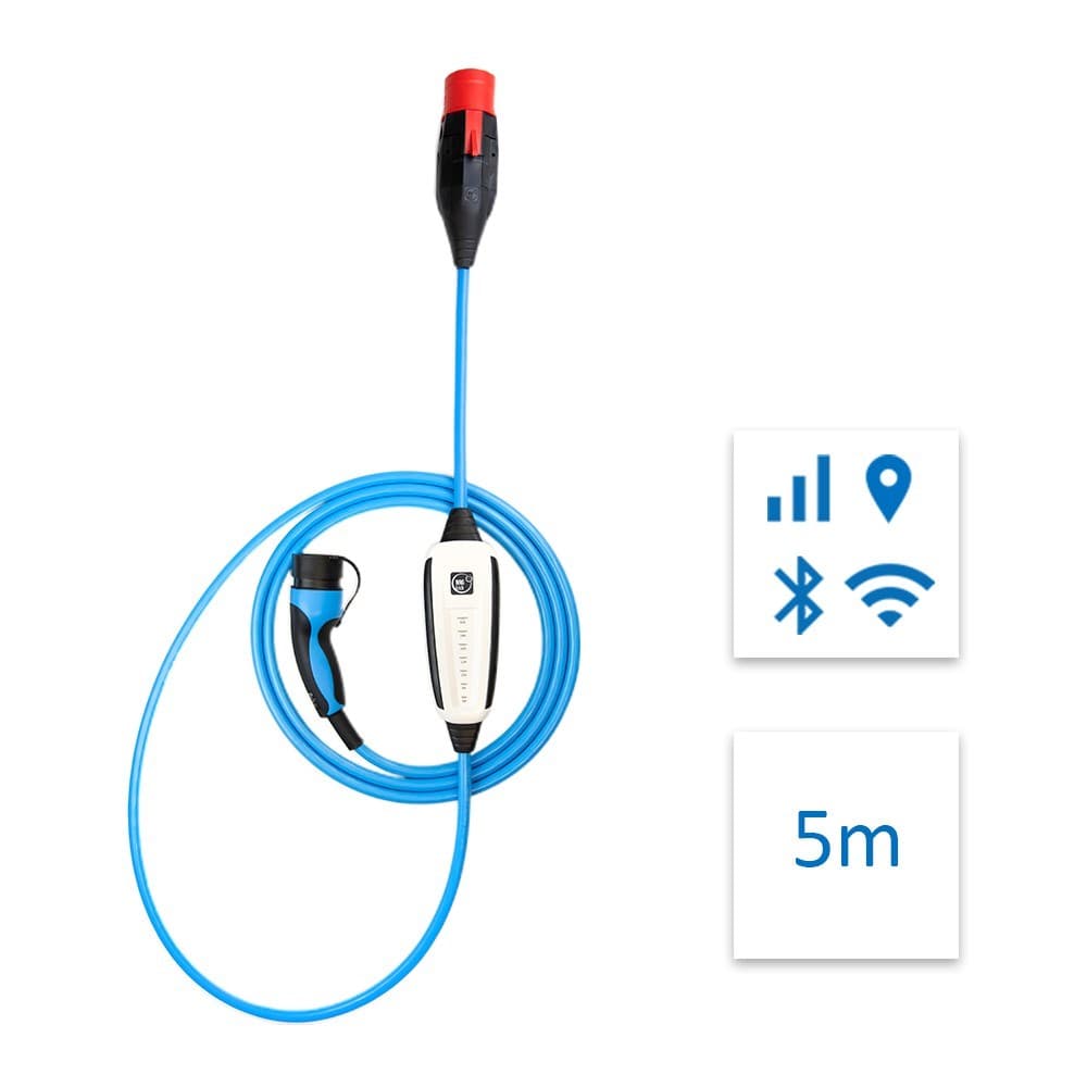 

NRGkick 32A Standard WiFi&Bluetooth GSM/GPS/SIM 5m Ładowarka mobilna do samochodu elektrycznego