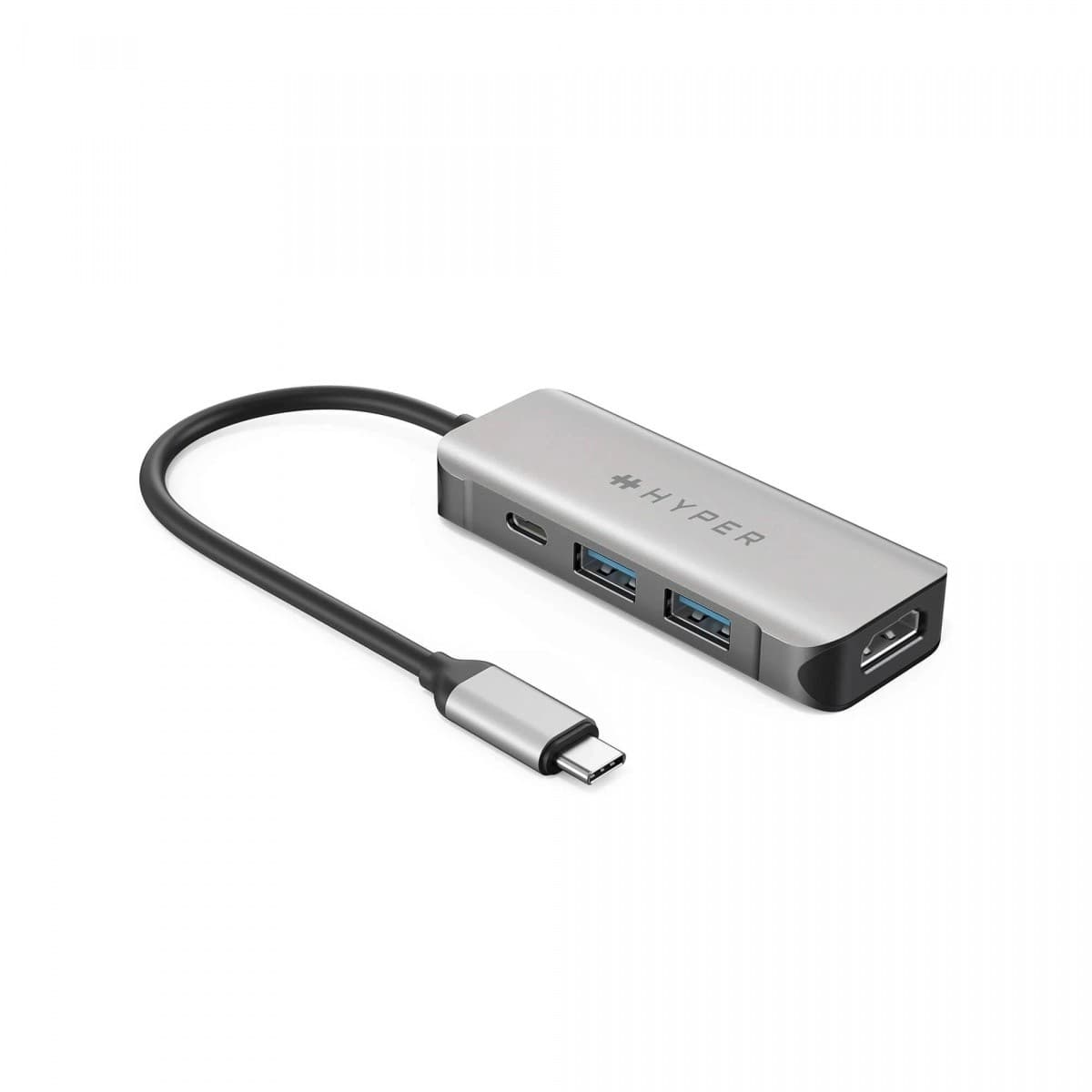 

HYPERDRIVE Hyper HD 4-in-1 Srebrny HD41-GL