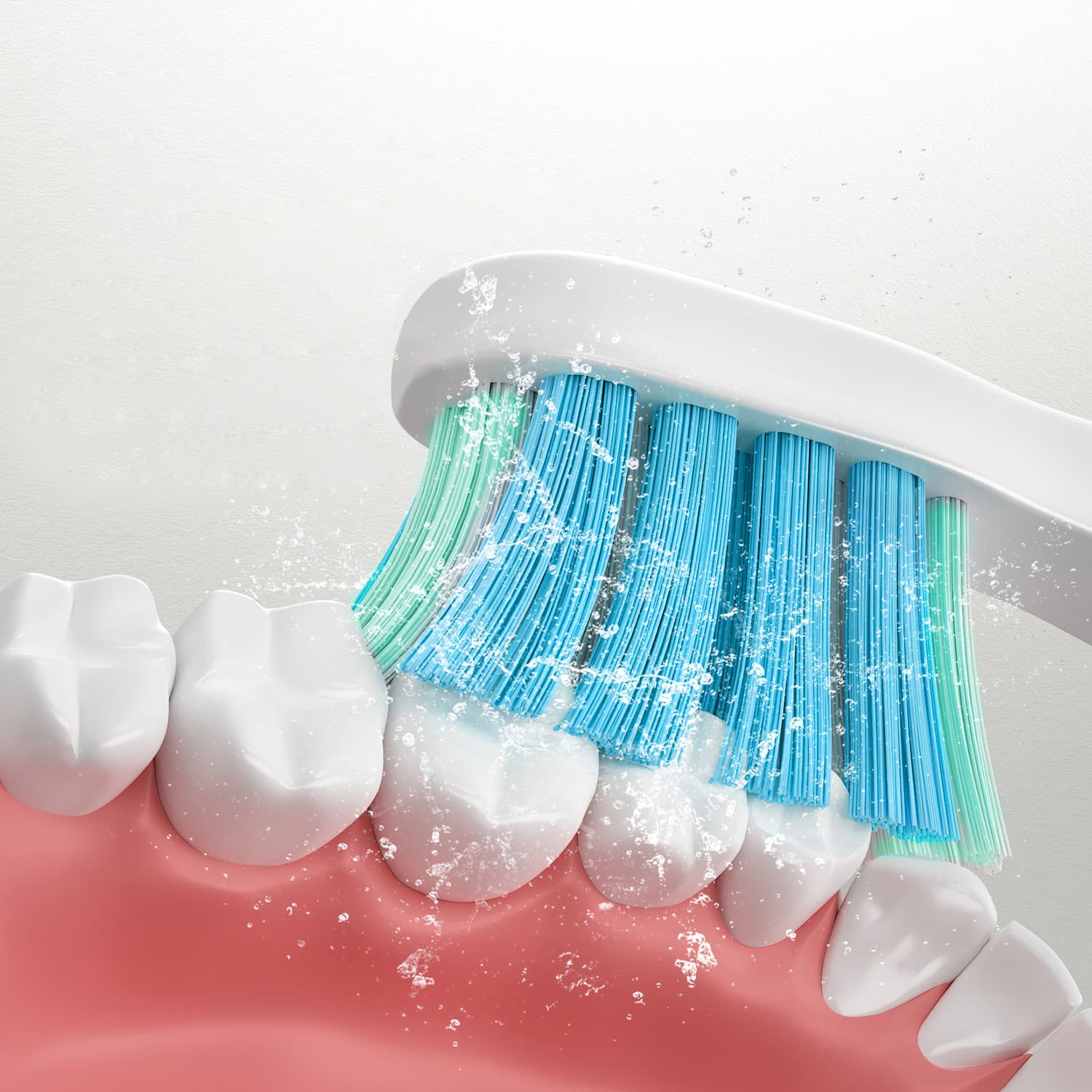 

Zestaw zapasowych szczoteczek do SG-2303 SEAGO, 4 szt., kolor biały, SG-2303 Refill Wh