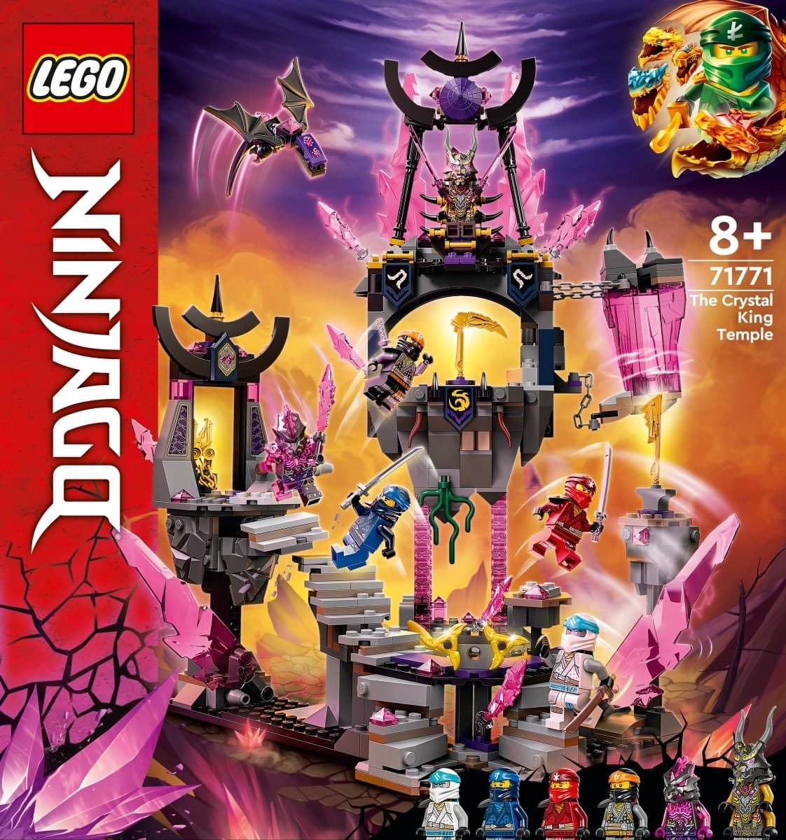 

Klocki Ninjago 71771 Świątynia kryształowego króla