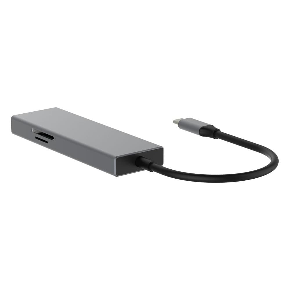 

Adapter HUB USB C 7w1 - HDMI, USBx3, PD, SD/TF