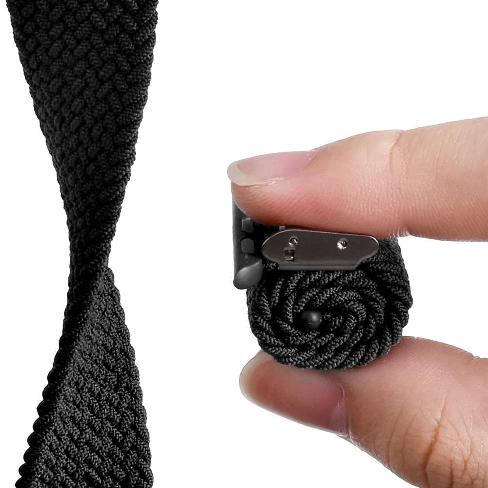 

Pasek elastyczny Alogy Elastic Strap do Apple Watch 1/2/3/4/5/6/7/8/SE/Ultra (42/44/45/49mm) Czarny, 42/44/45/49mm) czarn