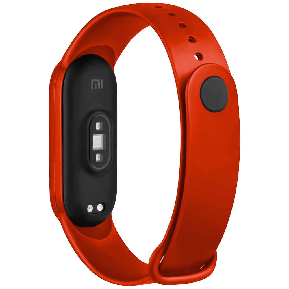 

Opaska Alogy Soft Band pasek silikonowy do Xiaomi Mi Band 5 / 6 / 6 NFC / 7 Czerwona