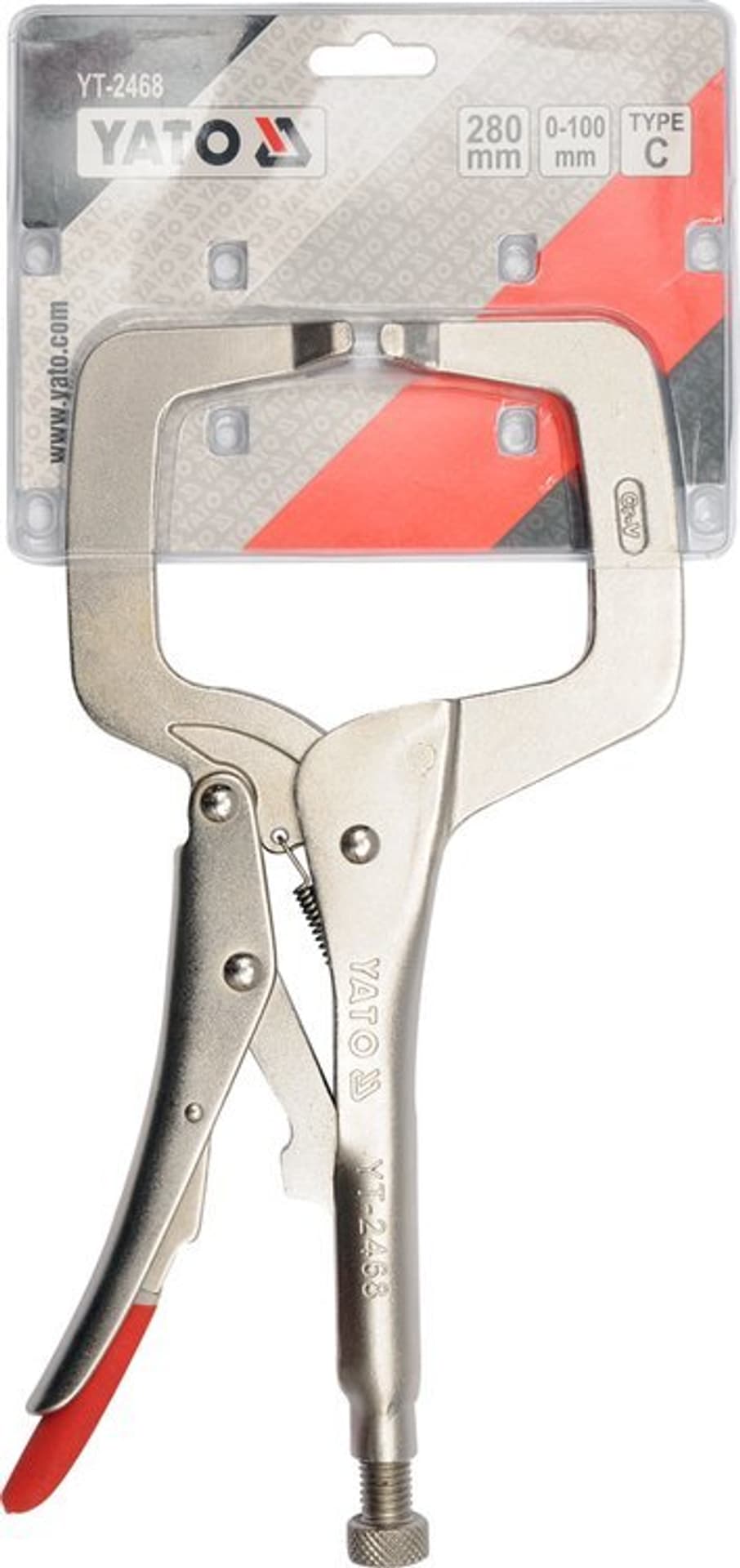 

SZCZYPCE ZACISKOWE KLAMROWE TYPU C 280MM