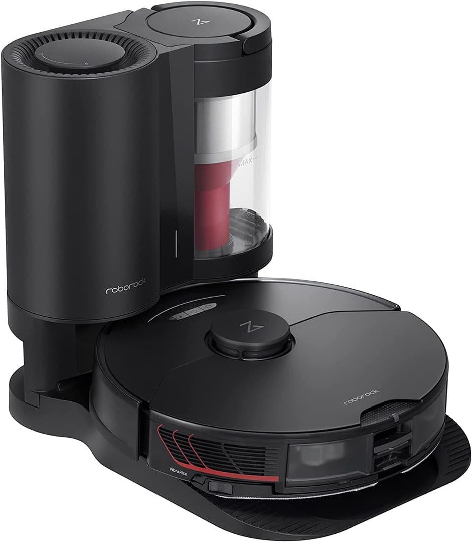 

Robot sprzątający z bazą Roborock S7 MaxV Plus, opróżnianie brudu