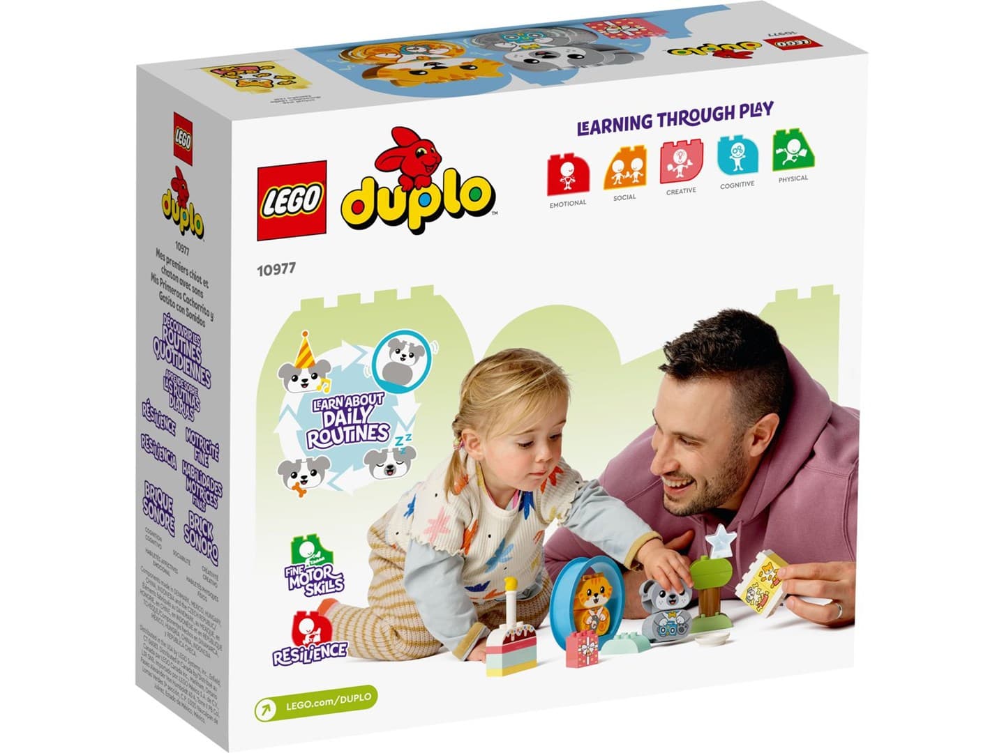 

LEGO DUPLO 10977 Mój pierwszy szczeniak i kotek z odgłosami