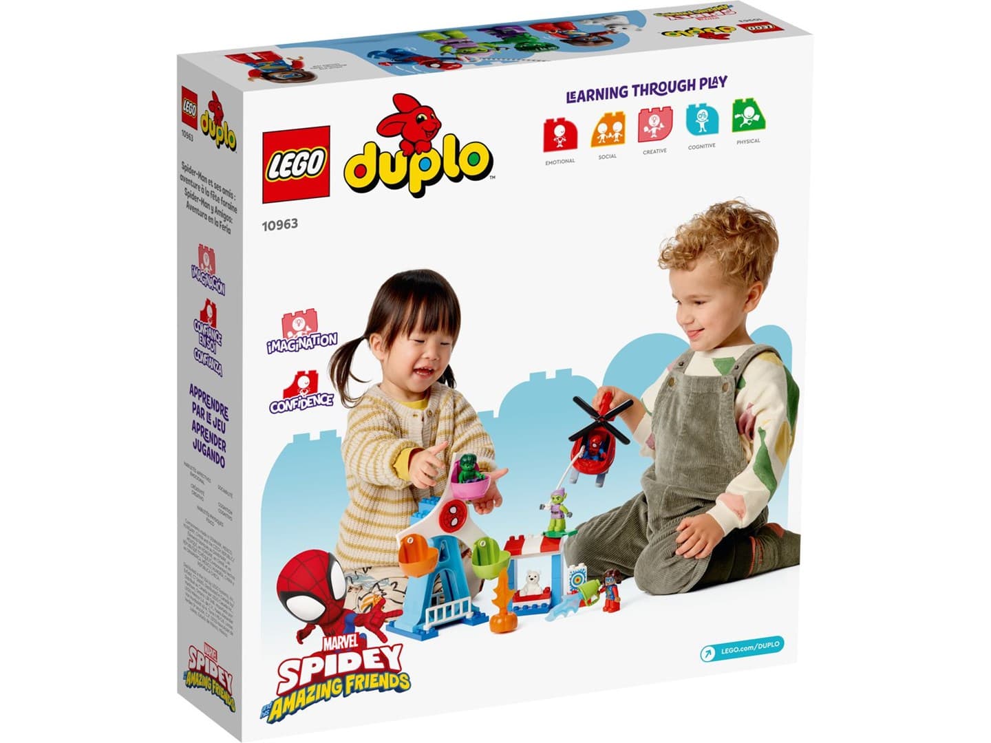 

LEGO DUPLO 10963 Spider-Man i przyjaciele w wesołym miasteczku