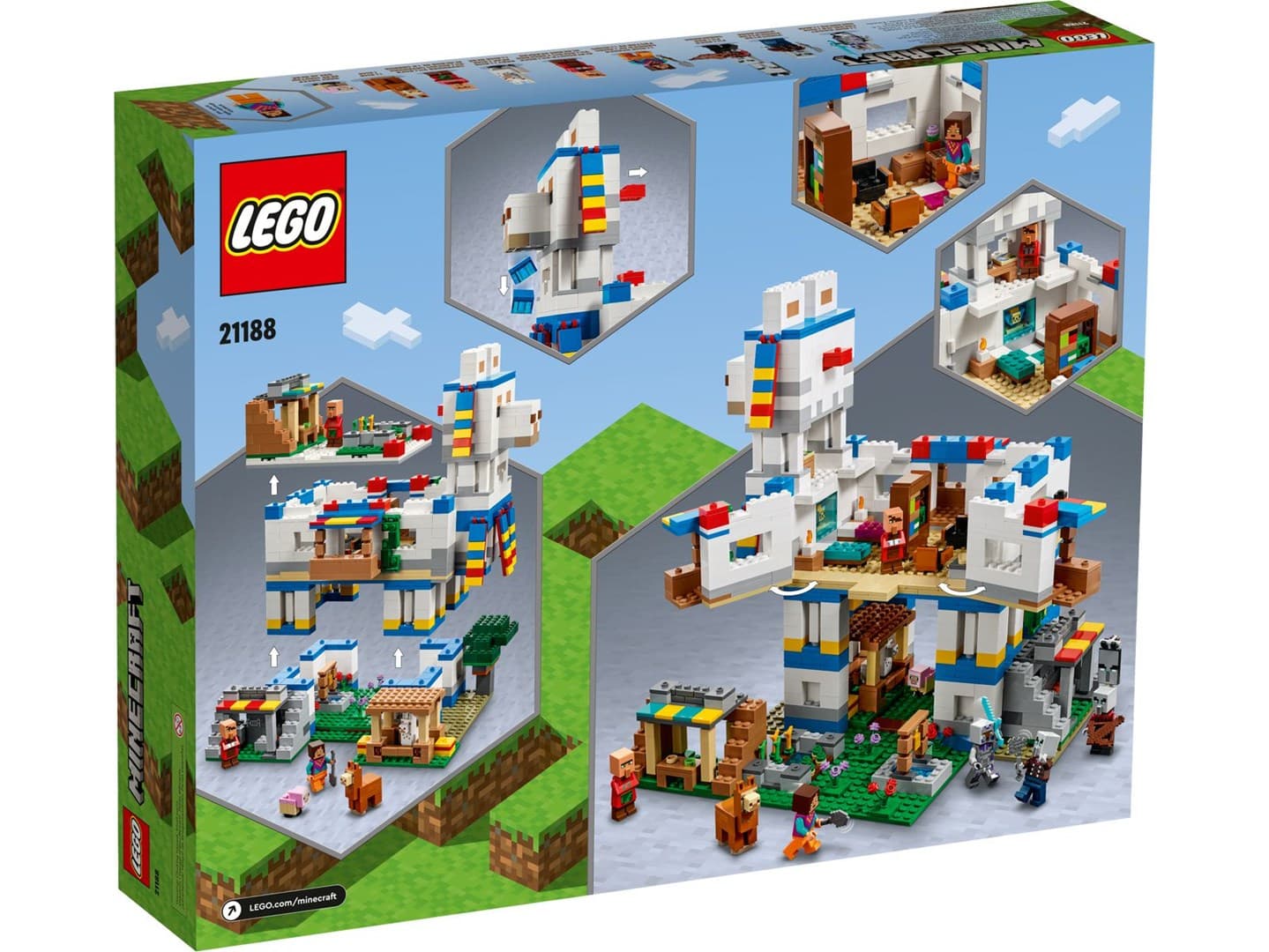 

LEGO Minecraft 21188 Wioska lamy
