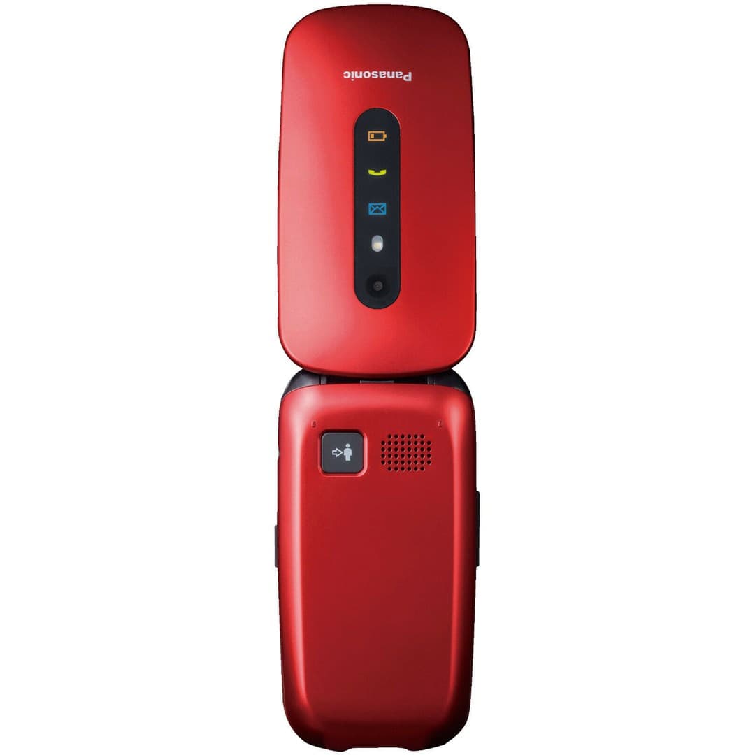 

Telefon komórkowy Panasonic KX-TU456 Czerwony