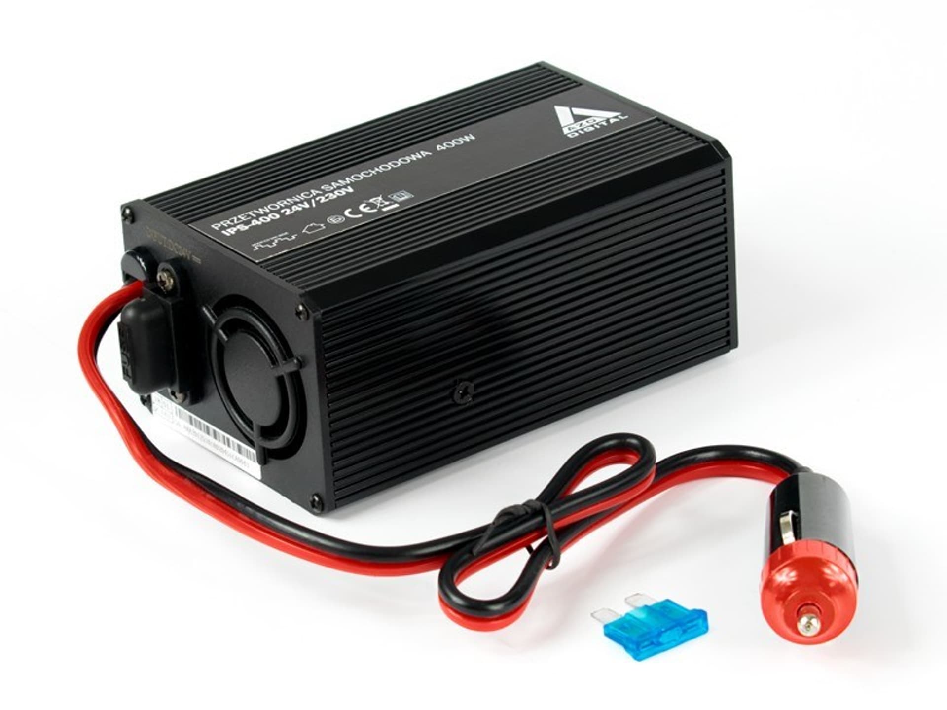 

Samochodowa przetwornica napięcia 24 VDC / 230 VAC IPS-400 400W