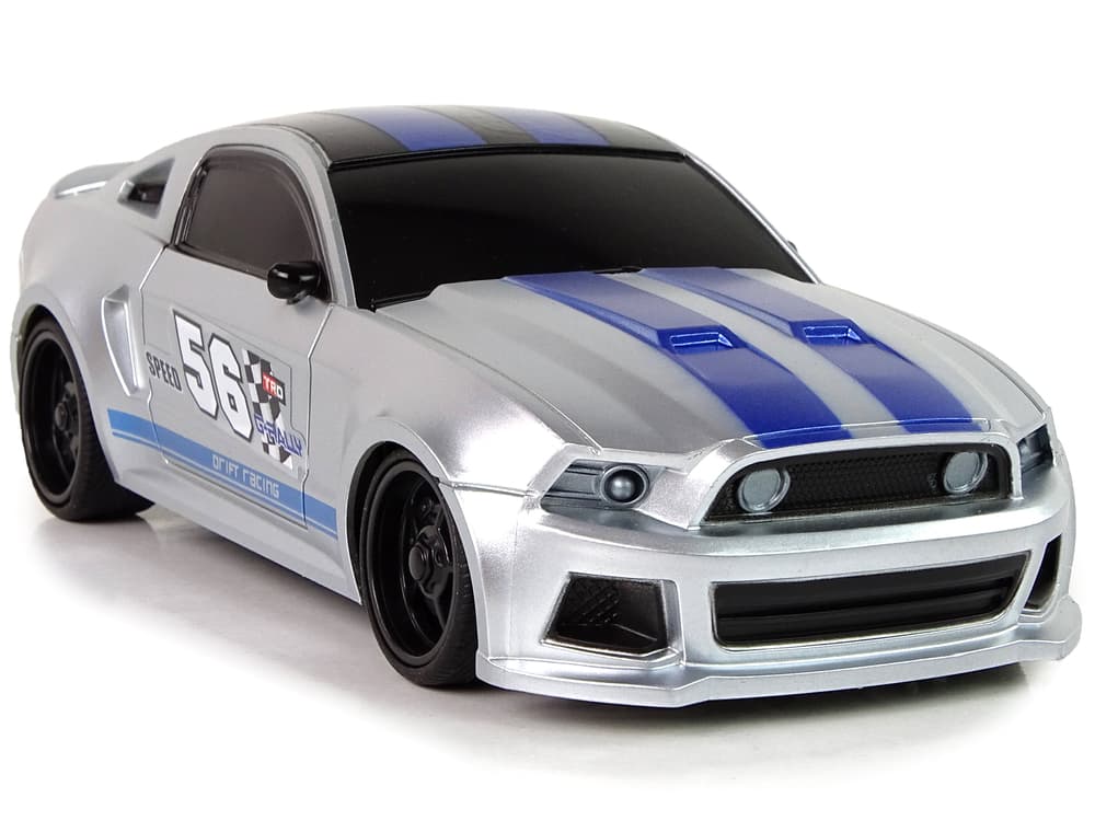 

Sportowe Szybkie Auto Zdalnie Sterowane R/C Srebrne 1:24 Speed King