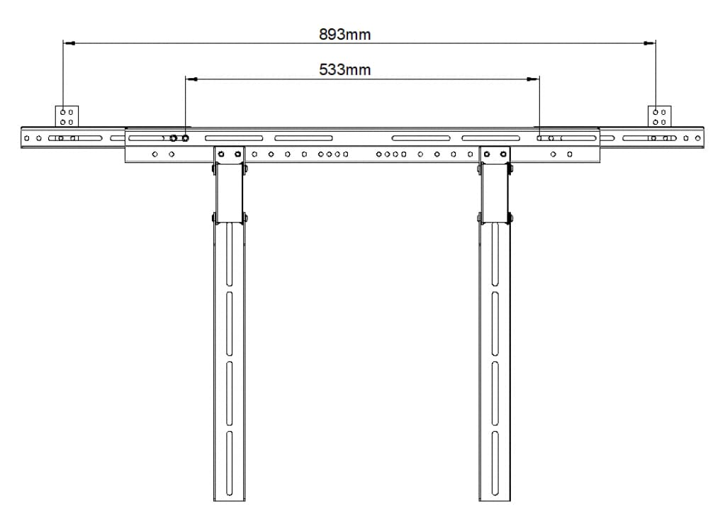 

ADAPTER DO UCHWYTU DO GŁOŚNIKA typu SOUNDBAR G-03 EX ART extention kit