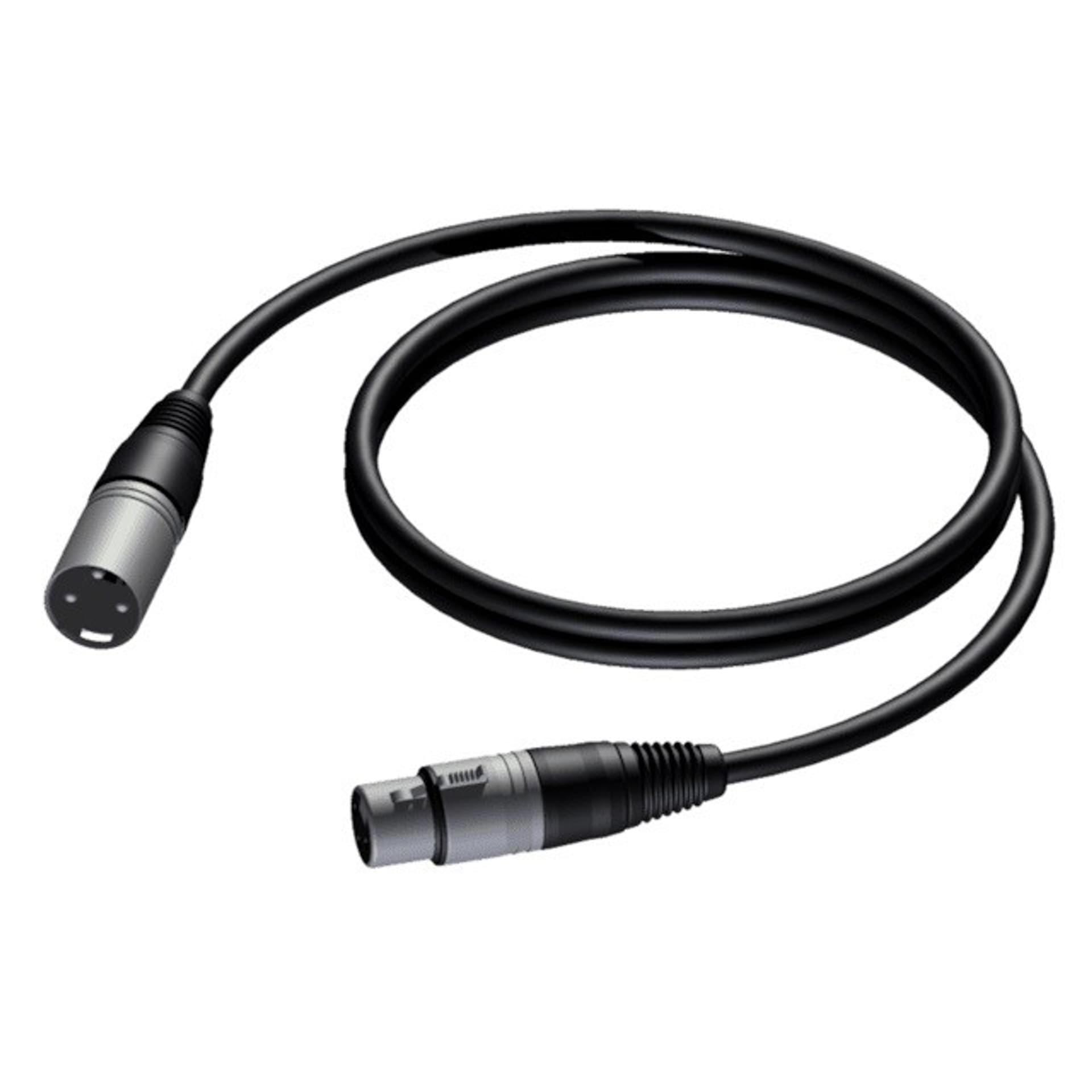 

Kabel XLR Męski - XLR Żeński 3 m