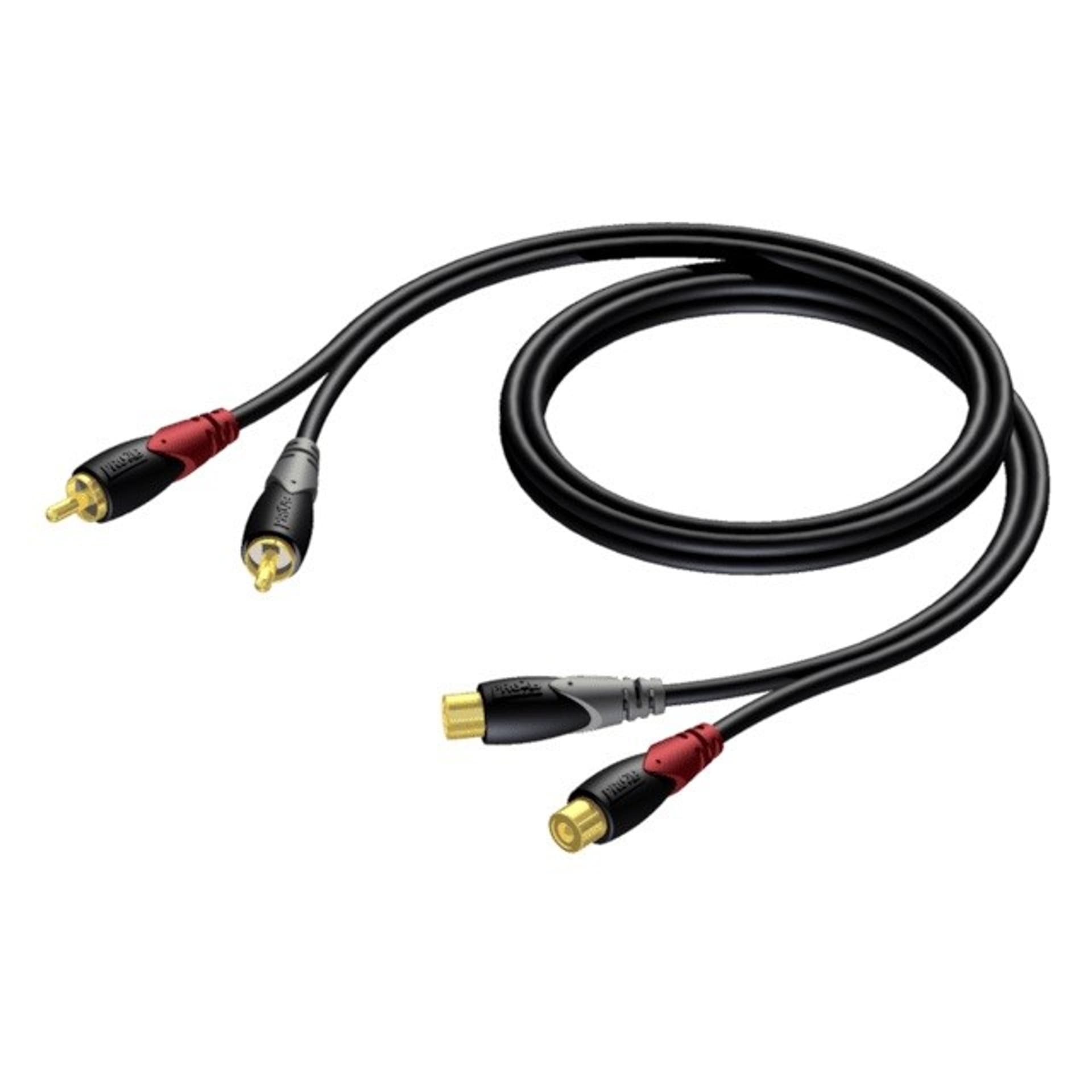 

Kabel 2x RCA/CINCH Żeński - 2x RCA/CINCH Męski 1,5m