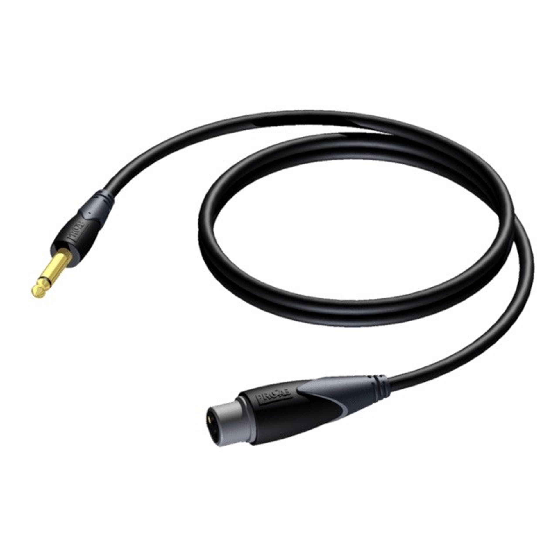 

Kabel 6,3mm Jack Męski - XLR Żeński 5 m