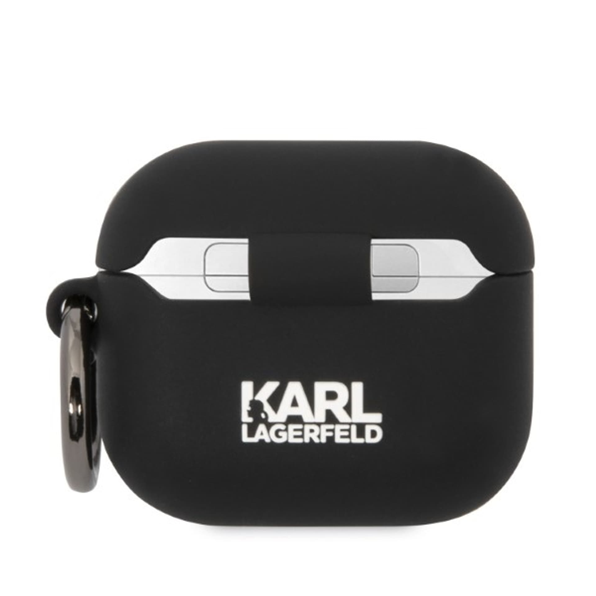 

Karl Lagerfeld KLACA3SILKCK AirPods 3 cover czarny/black Silicone Karl & Choupette