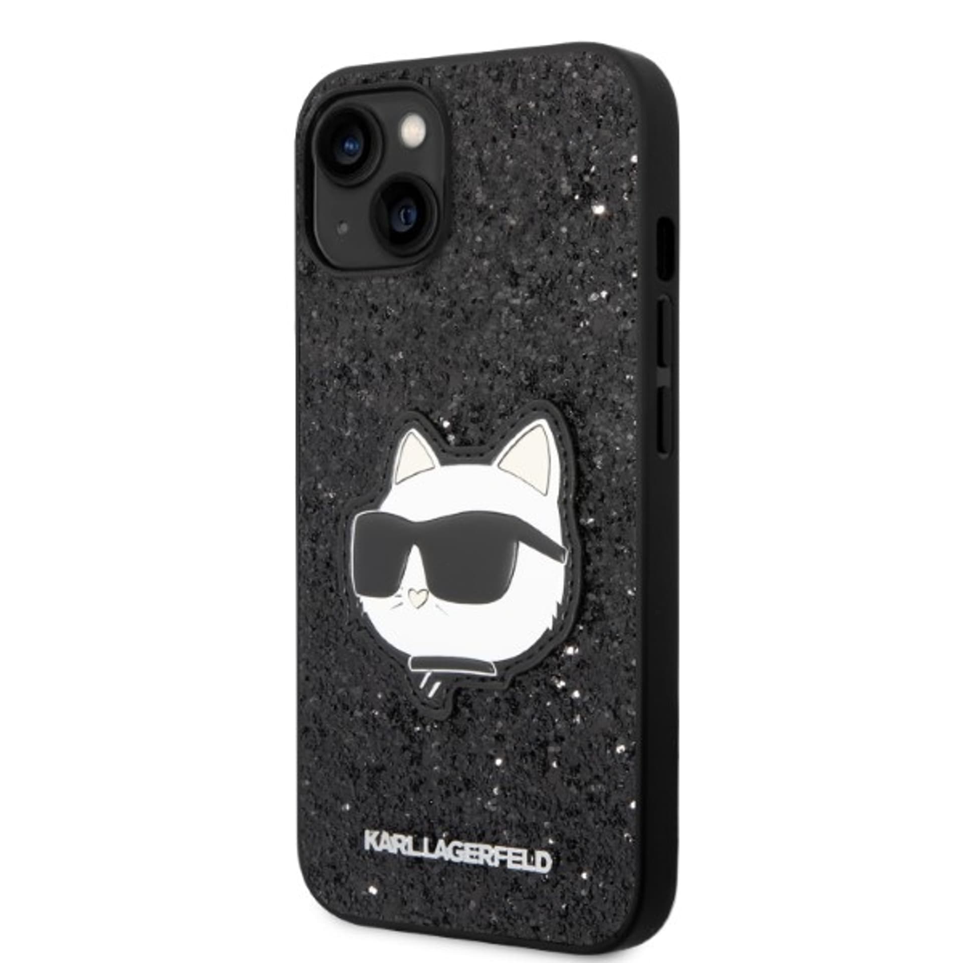 

Karl Lagerfeld KLHCP14MG2CPK iPhone 14 Plus 6,7" czarny/black hardcase Glitter Choupette Patch