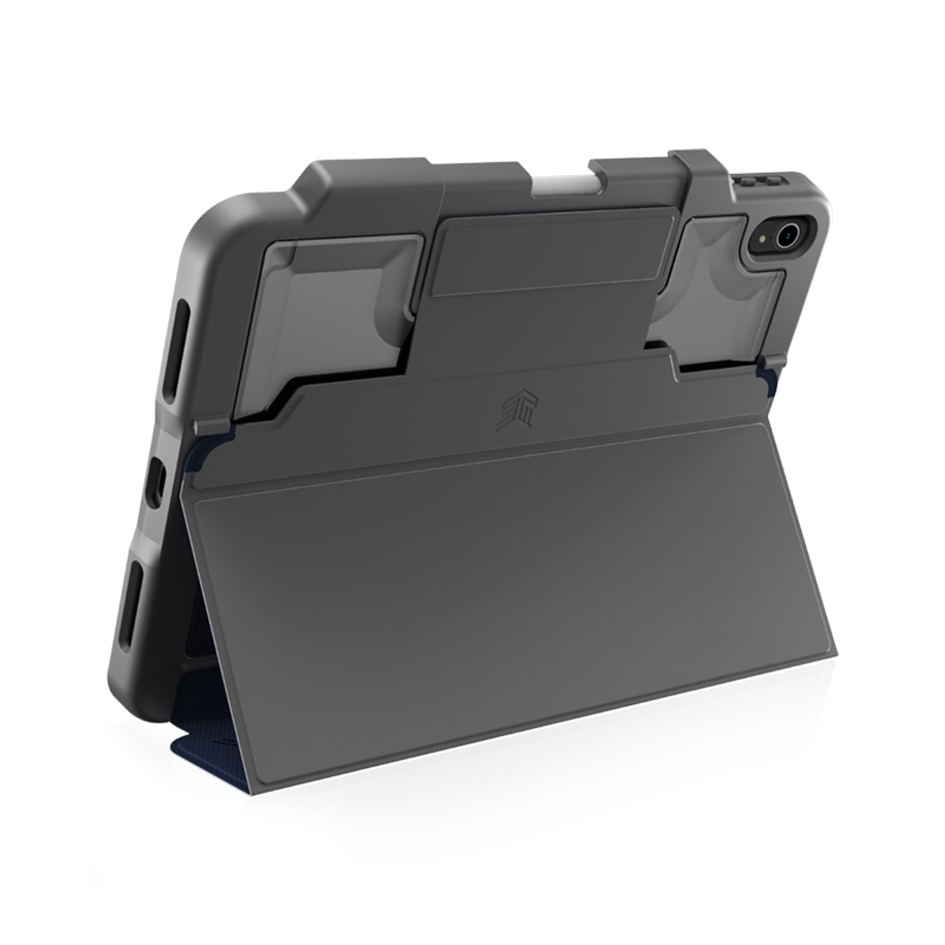 

STM Dux Plus - Etui pancerne iPad 10.9" (2022) MIL-STD-810G z funkcją ładowania Apple Pencil (Midnight Blue)