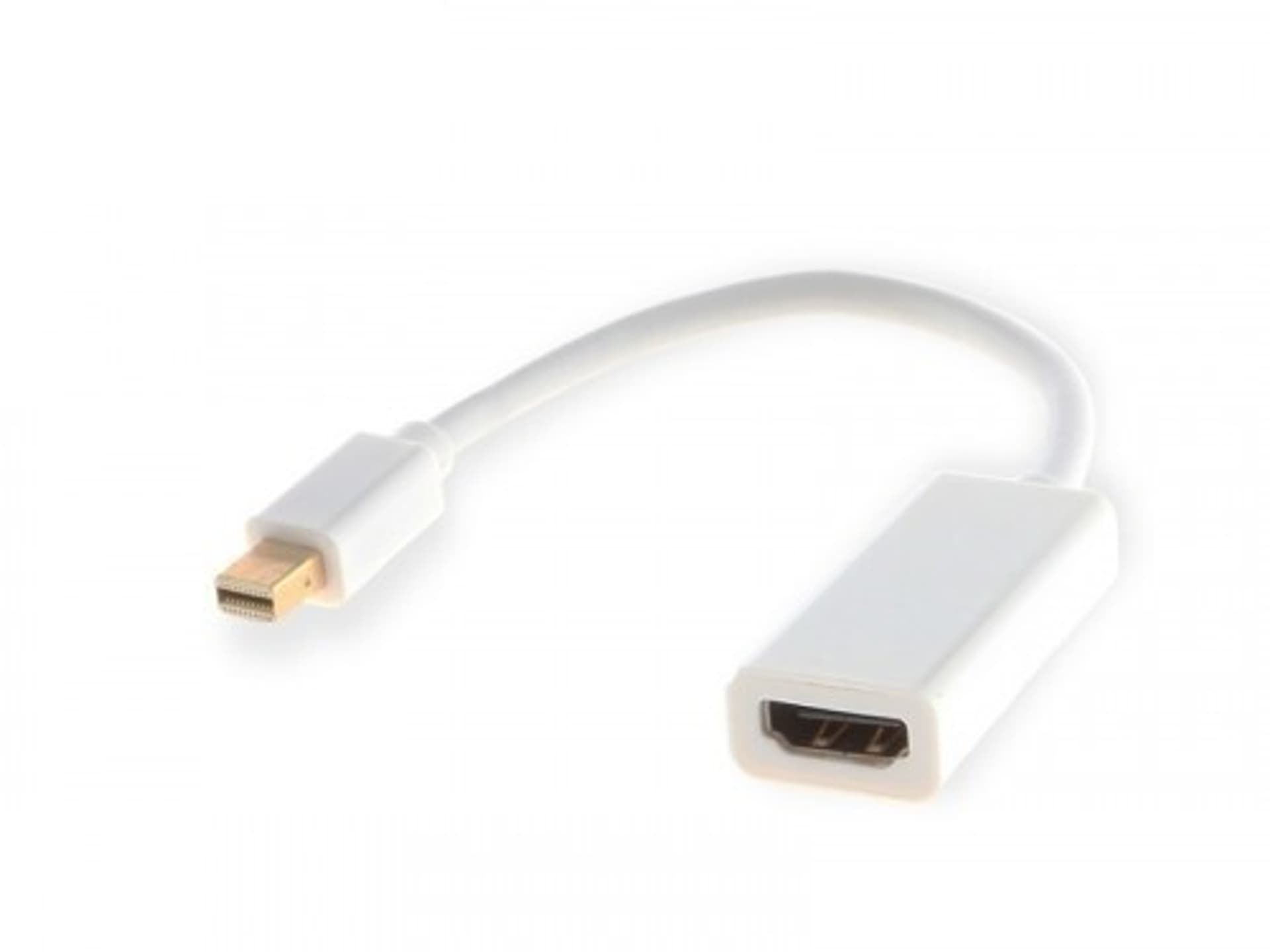 

Adapter SAVIO cl-57 (Mini DisplayPort M - HDMI F; 0,10m; kolor biały)