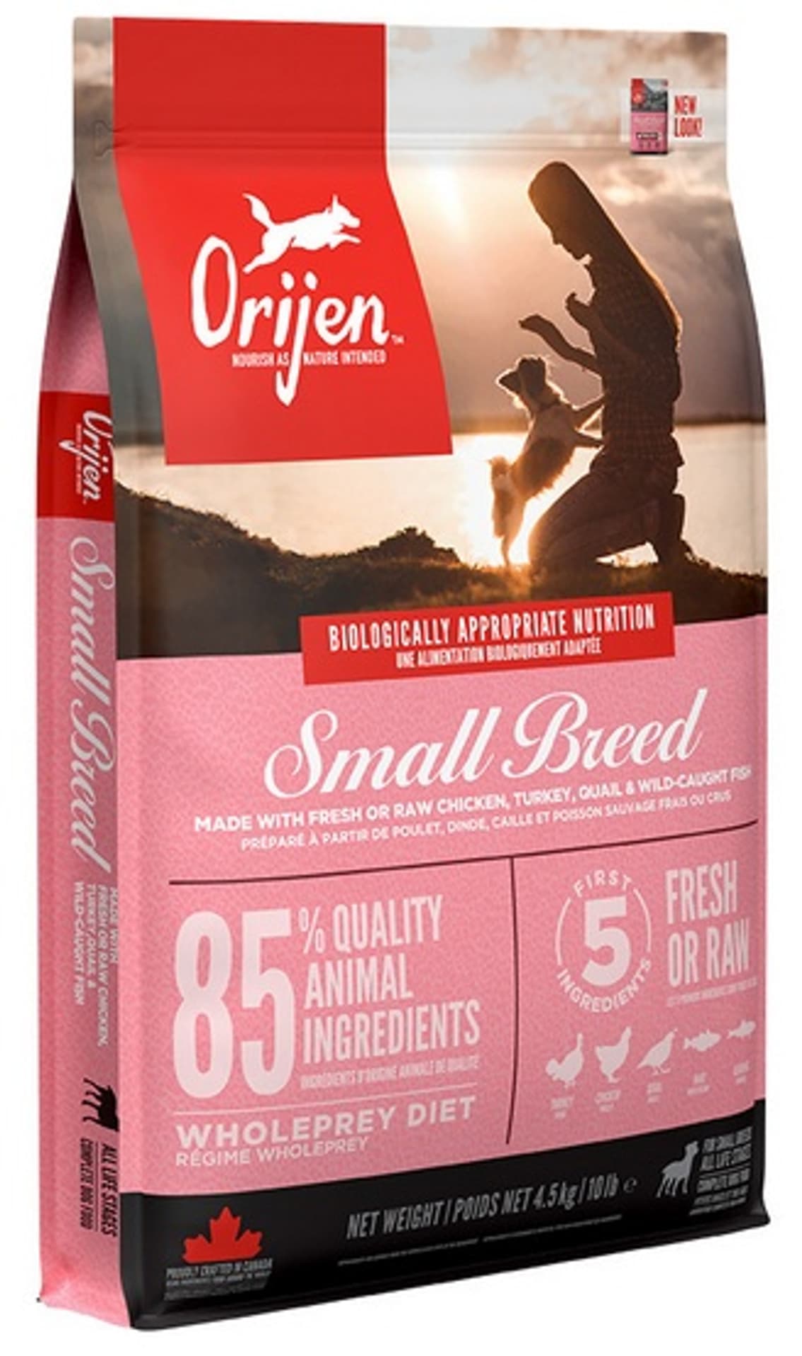 

ORIJEN Small breed dog 4.5kg