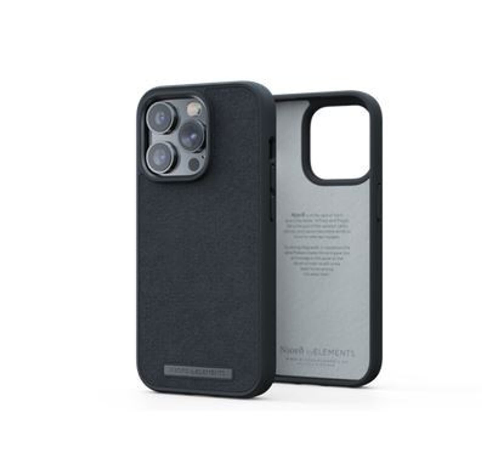 

Etui zamszowe do iPhone 14 Pro Black Comfort+