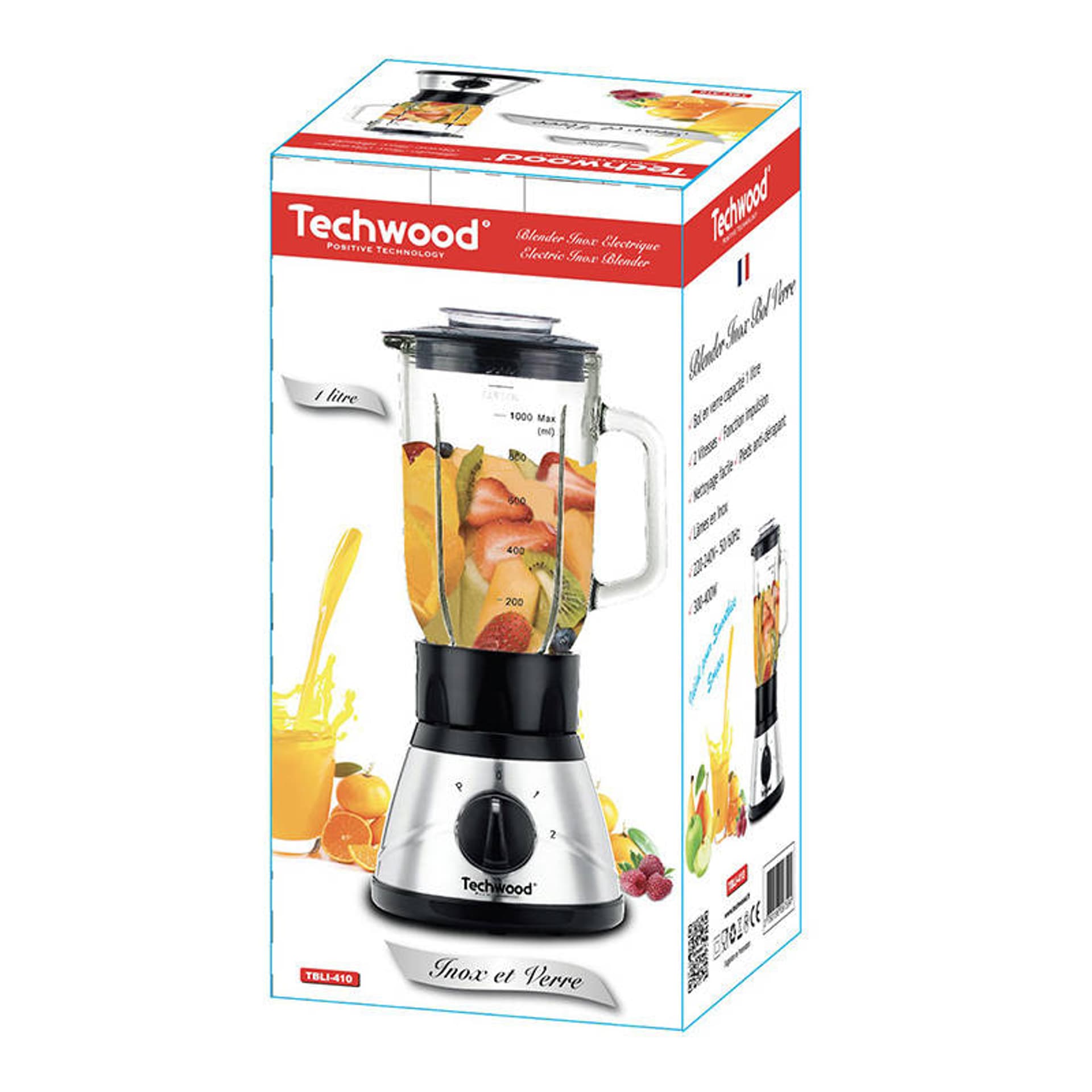 

Blender kielichowy Techwood TBLI-410 (czarny)