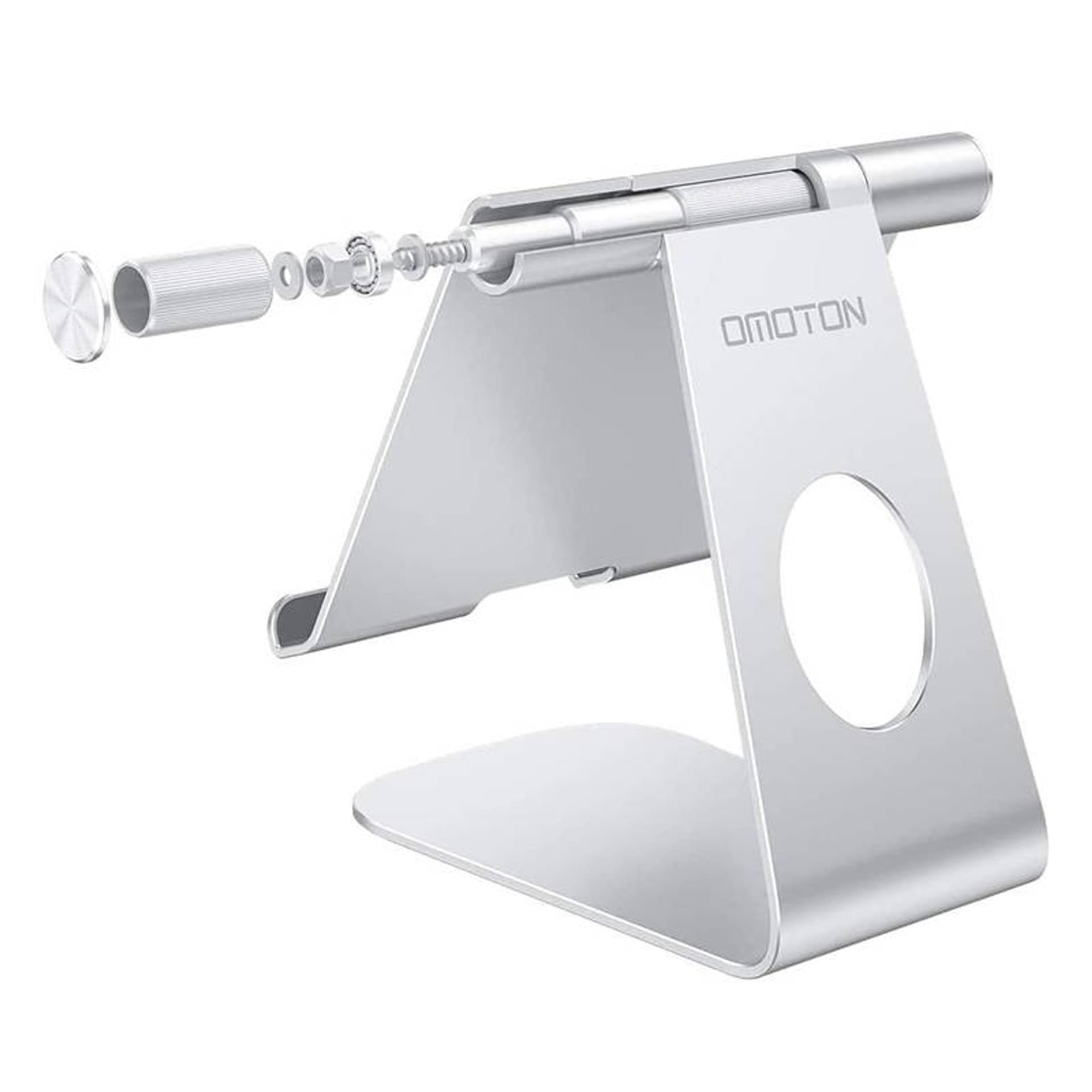 

Stojak na tablet regulowany T1 Omoton (srebrny)