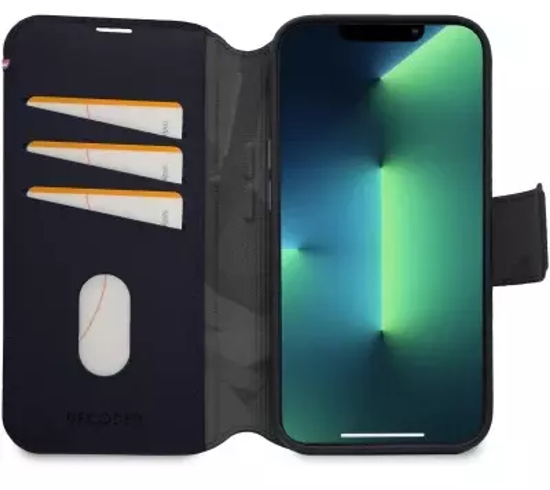 

Decoded Detachable Wallet – skórzana obudowa ochronna do iPhone 14 Pro kompatybilna z MagSafe (navy)