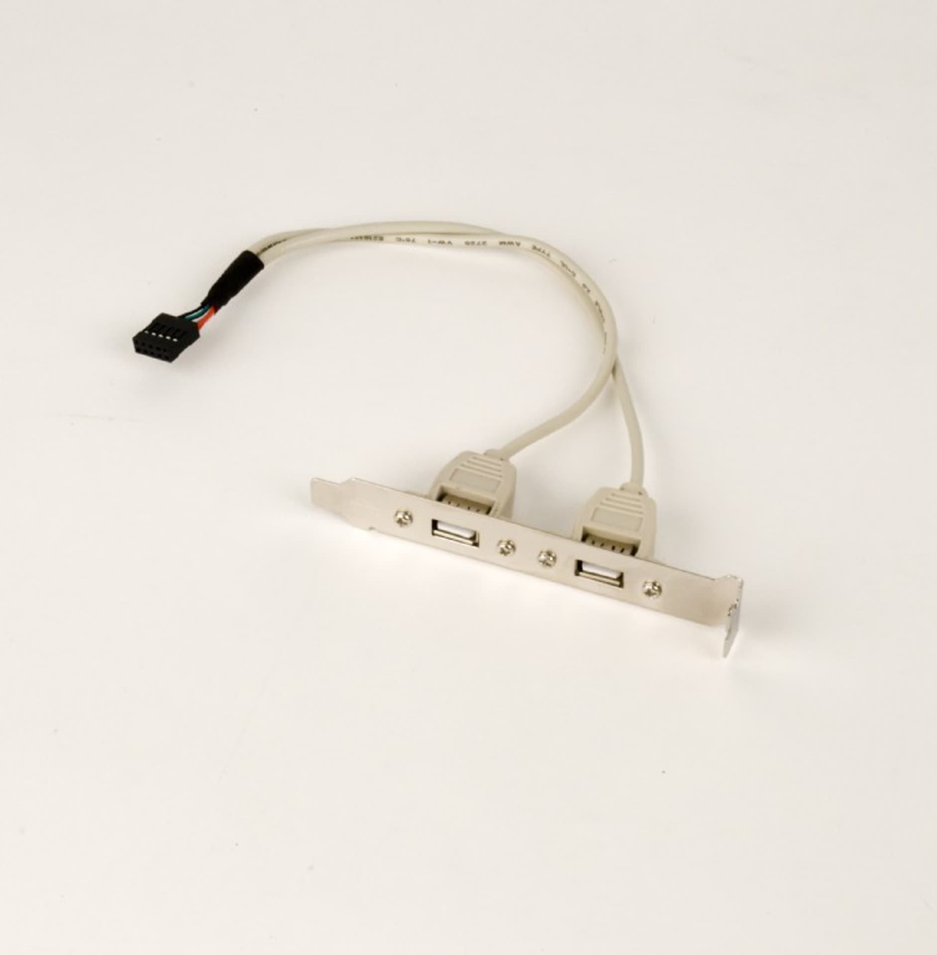 

Gniazdo 2x USB na śledziu GEMBIRD