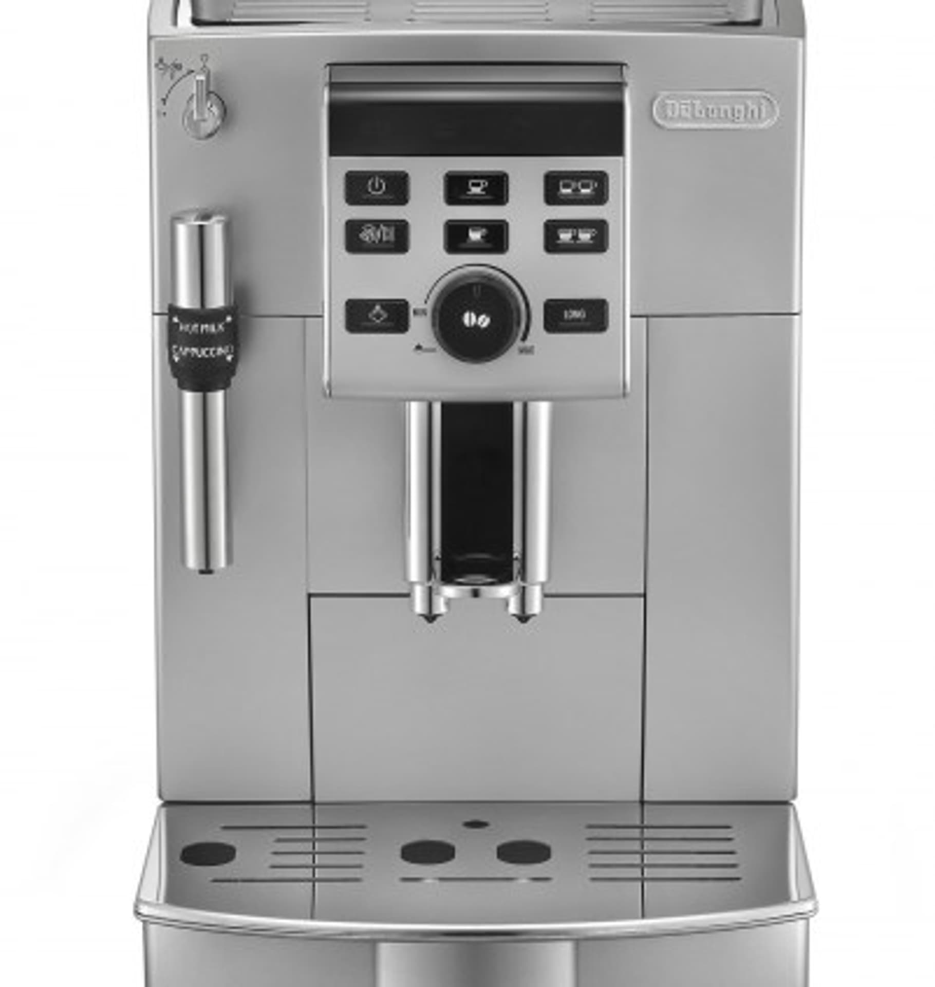 

Ekspres ciśnieniowy automatyczny DeLonghi ECAM 23.120.SB ( 1450W ; kolor srebrny )