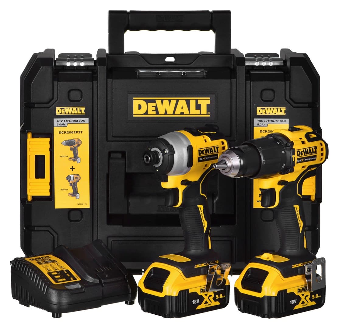 

ZESTAW COMBO XR DCD709 + DCF809 18V 2*5.0AH