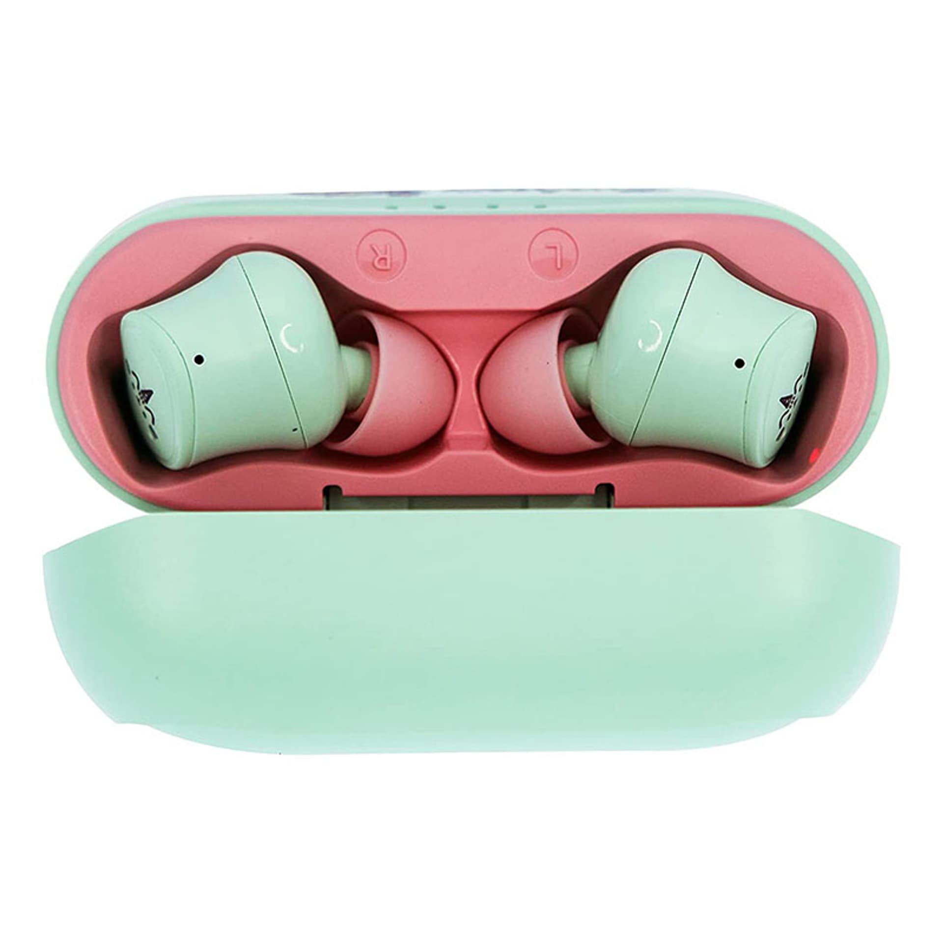 

Pusheen - Bezprzewodowe słuchawki Bluetooth TWS z etui ładującym (zielony)