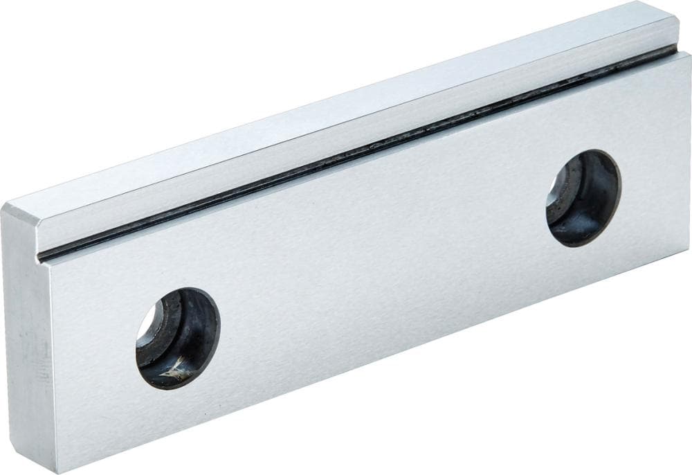 

Szczęka mocująca gładka ze stopniem do imadła maszynowego 125mm, stopień 5x10mm KESEL