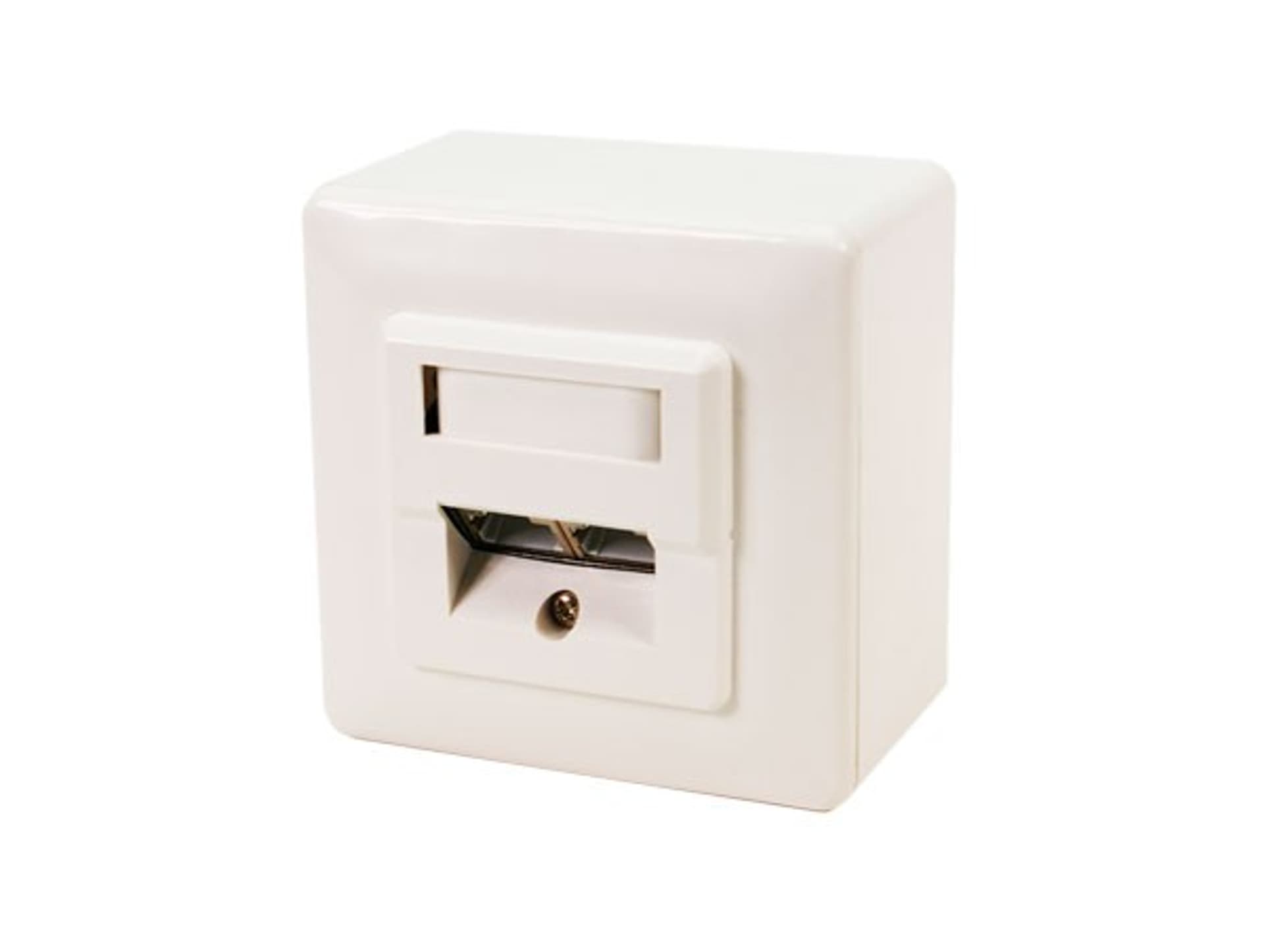 

Gniazdo nat/podt. CAT5e 2xRJ45 ekranowane