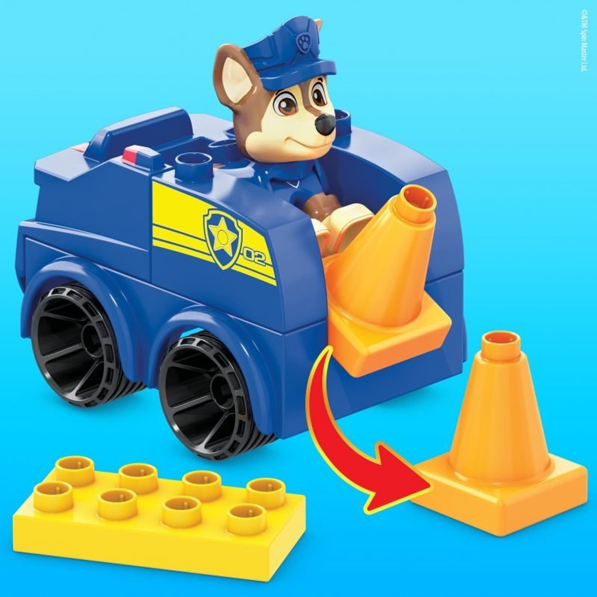 

Mega Bloks Psi Patrol Radiowoz Chase HDJ33