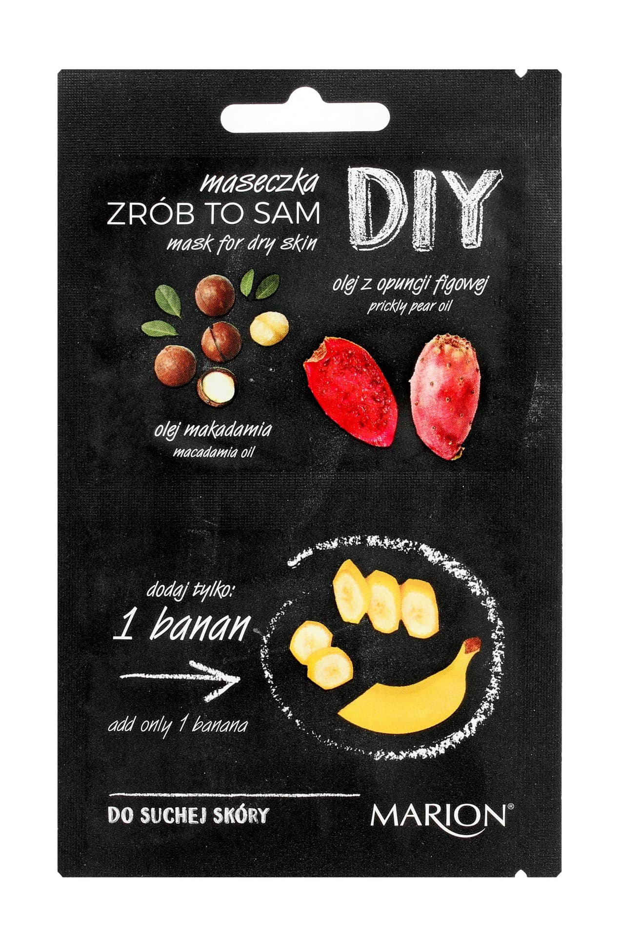 

Marion DIY Maseczka do twarzy "Zrób to sam" do cery suchej 8ml (4ml+6ml)