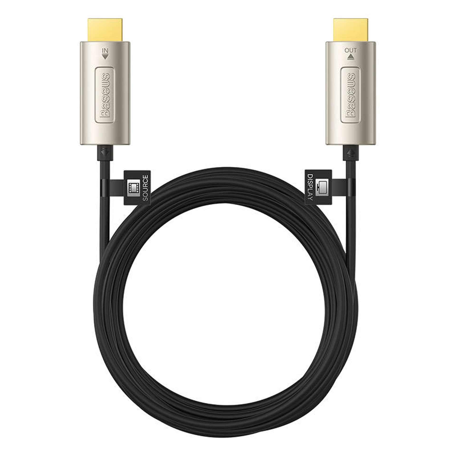 

Kabel HDMI do HDMI Baseus High Definition 15m, 4K (czarny)
