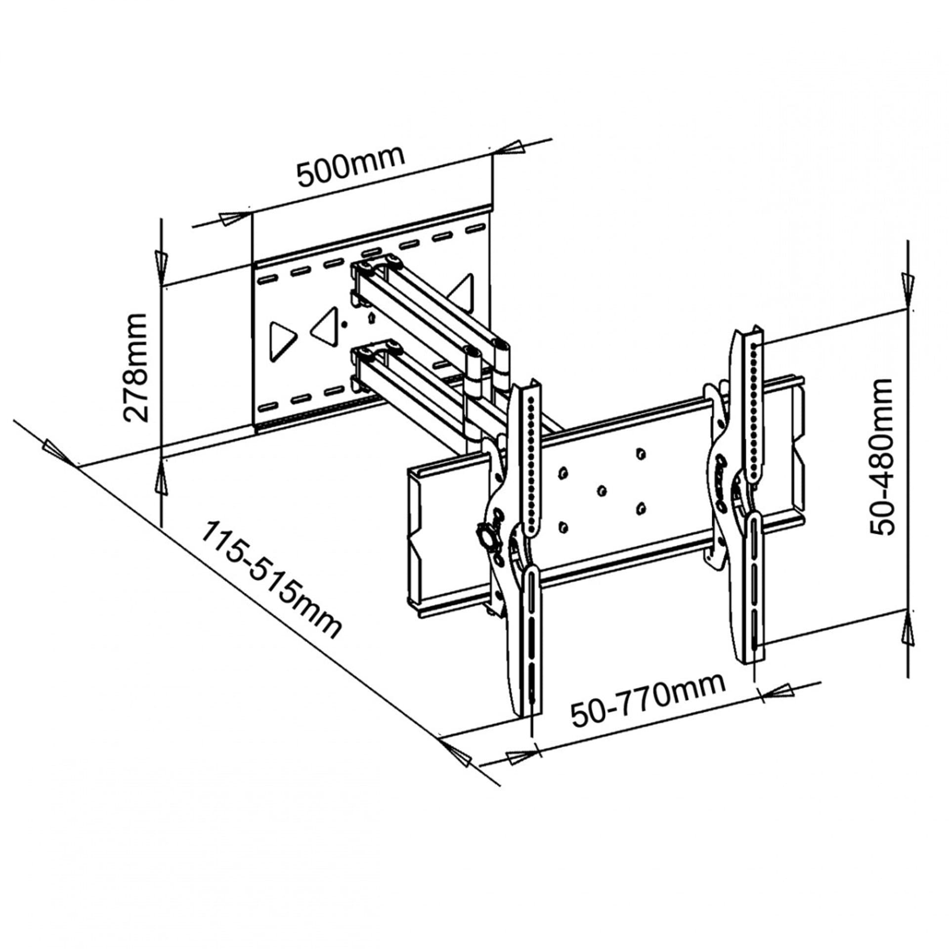 

Uchwyt LCD AR-24 32-60'' do 80kg regulowany