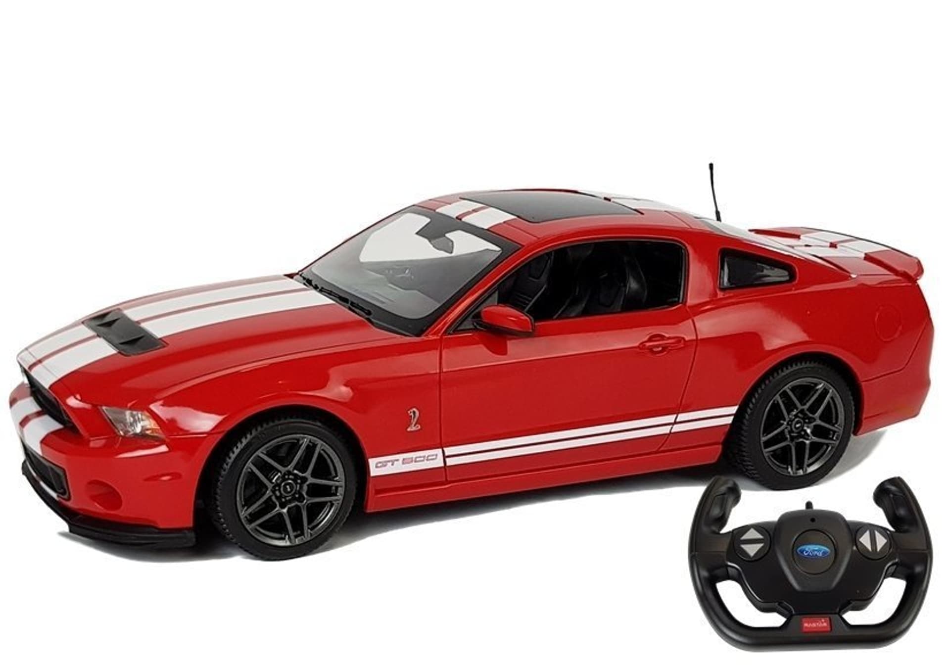 

Auto R/C Ford Shelby Rastar 1:14 Czerwony na Pilota