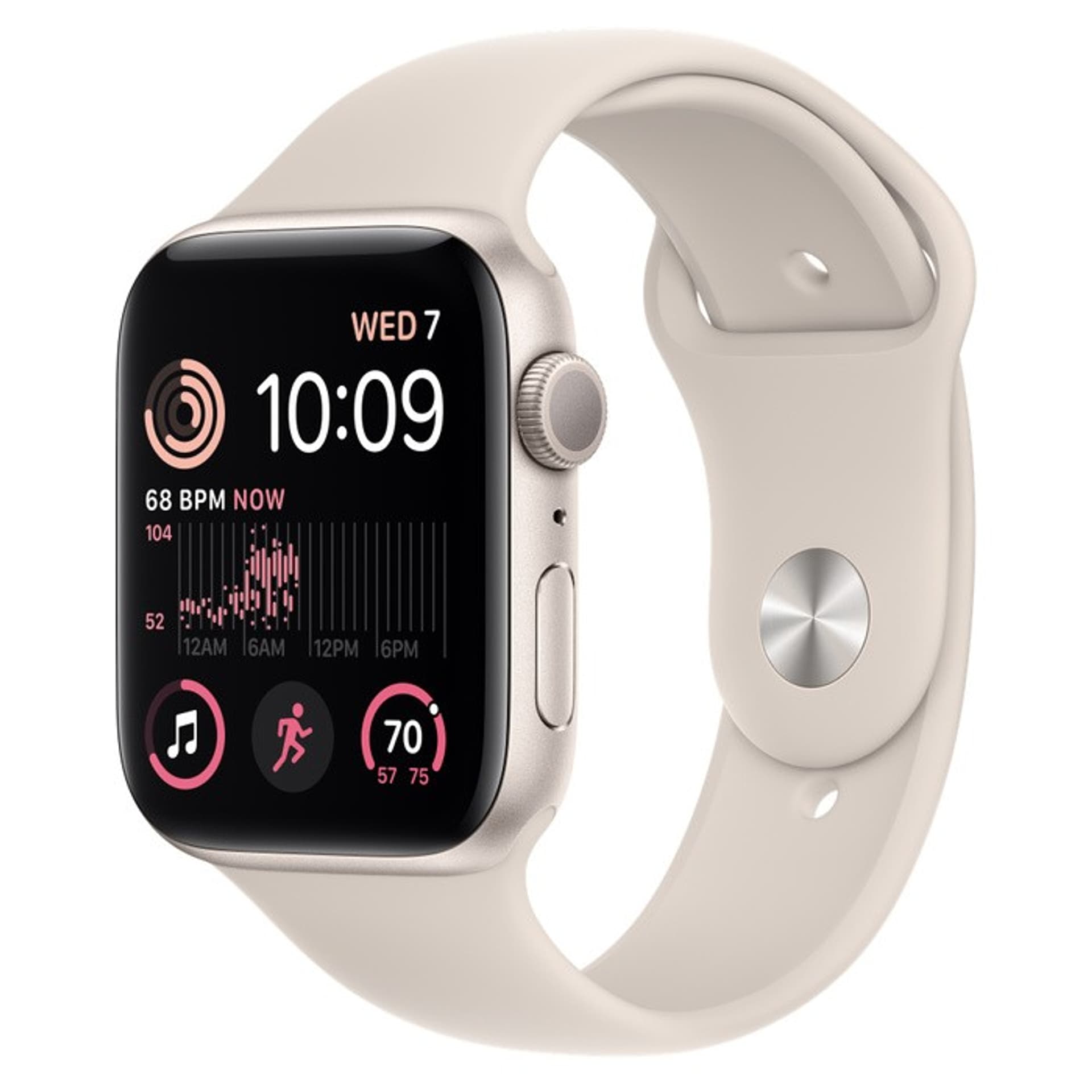 

Watch SE GPS 44 mm Księżycowa Poświata APPLE WatchOS 9 Księżycowa poświata
