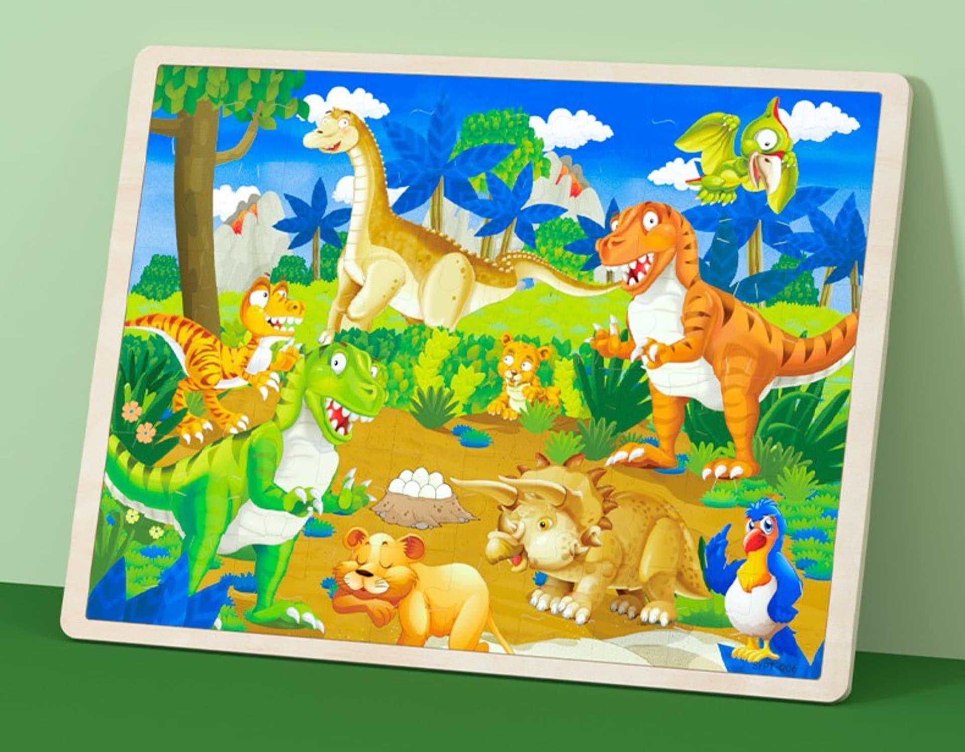 

PUZZLE DREWNIANE DINOZAURY JHTOY-995